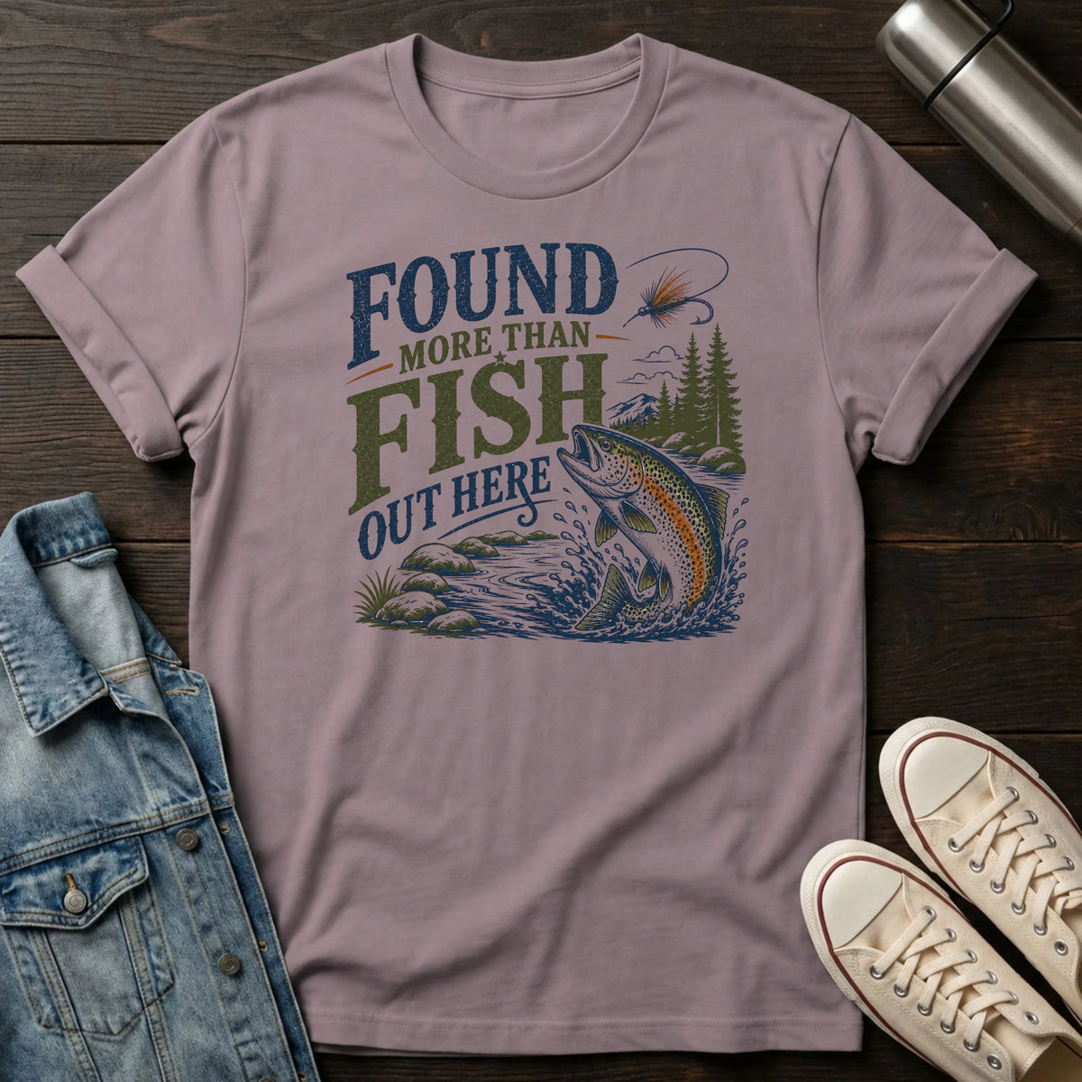 Found More than Fish Out Here T-Shirt