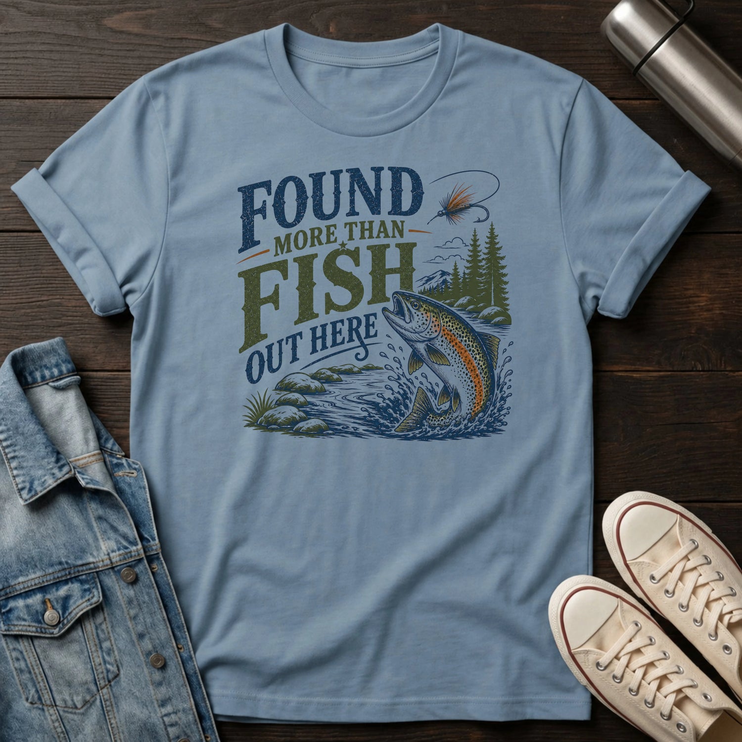 Found More than Fish Out Here T-Shirt