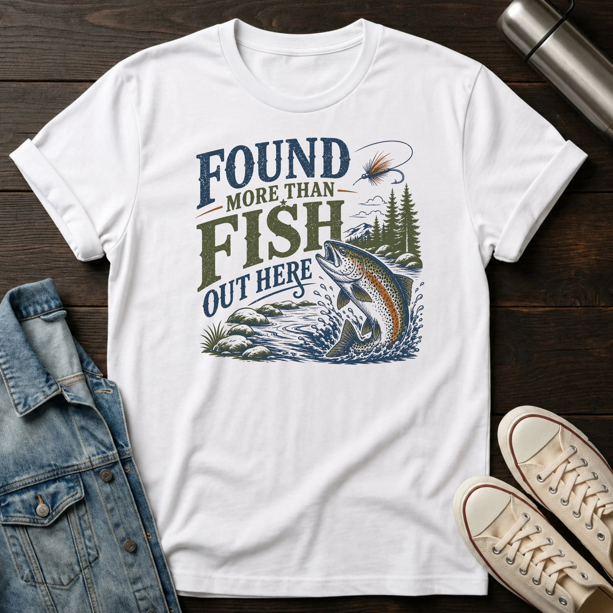 Found More than Fish Out Here T-Shirt