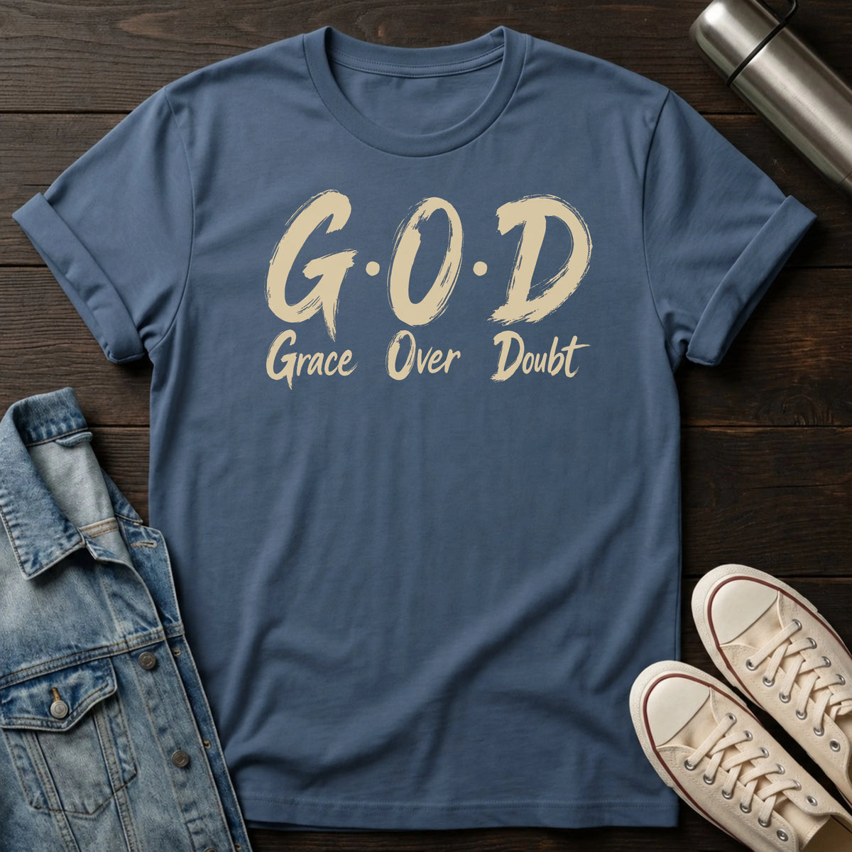 GOD - Grace Over Doubt  T-Shirt
