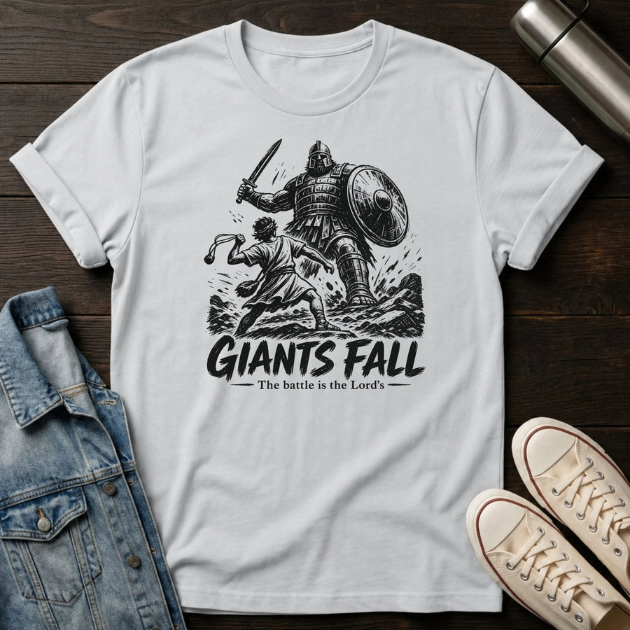 Ice Grey — Giants Fall T-Shirt