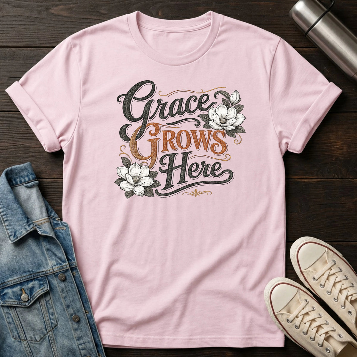 Grace Grows Here T-Shirt