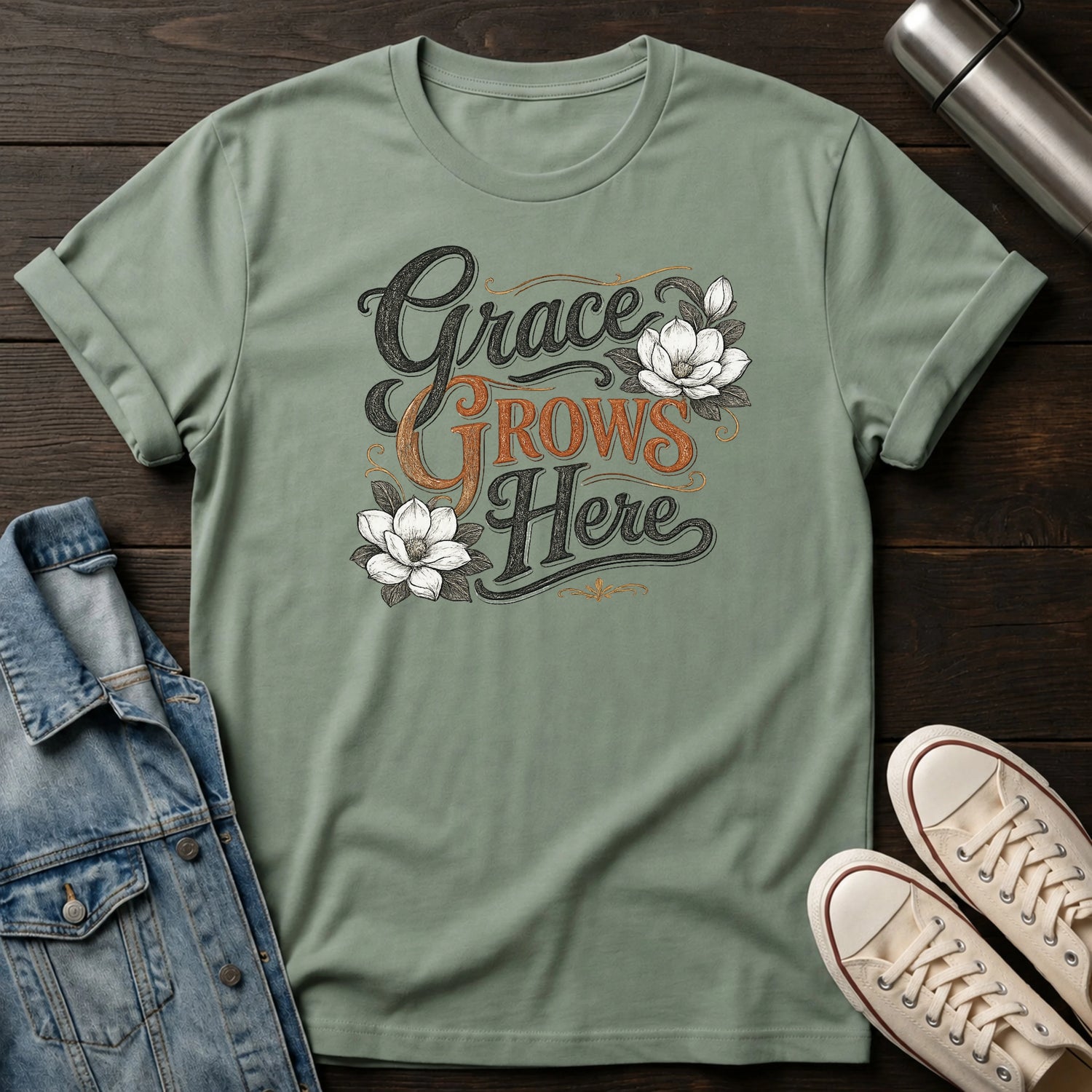 Grace Grows Here T-Shirt