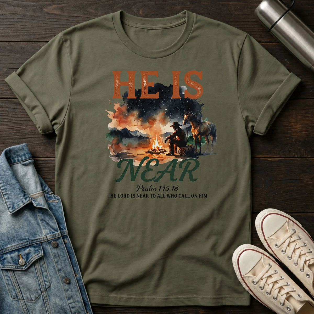 He is Near T-Shirt