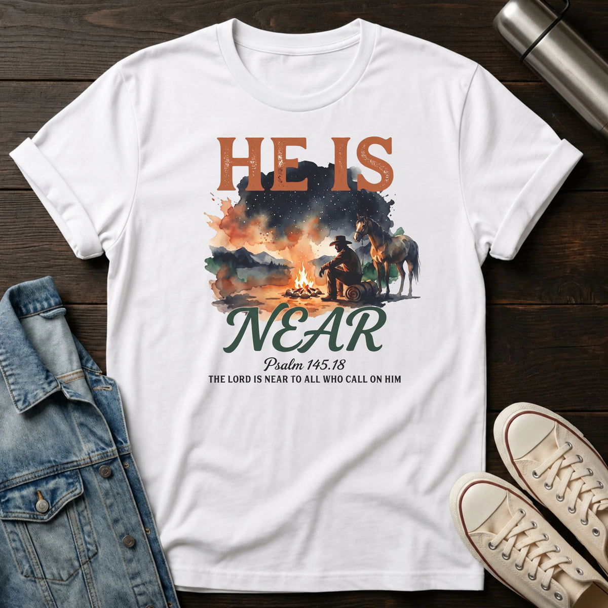 He is Near T-Shirt