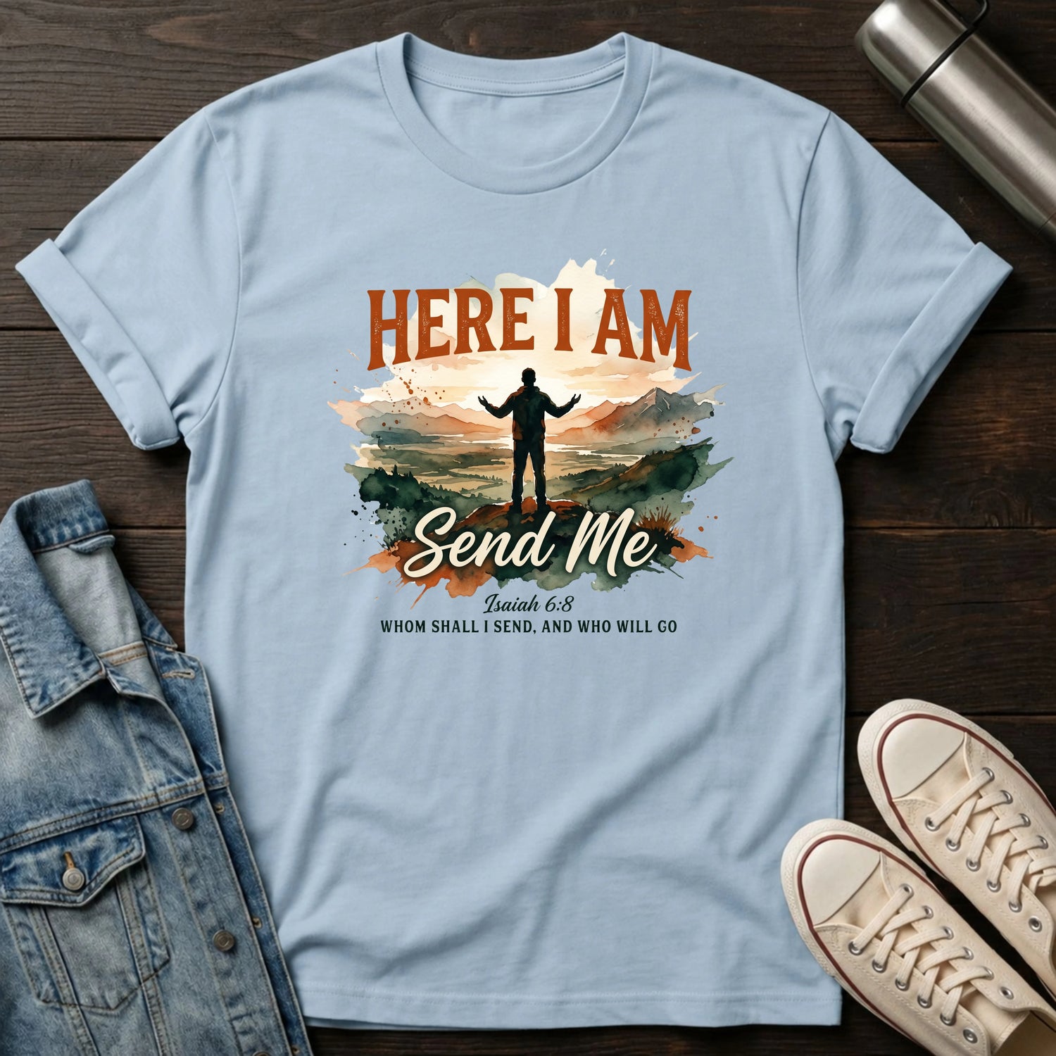 Here I am. Send Me T-Shirt