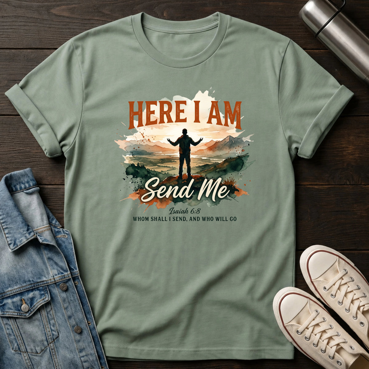 Here I am. Send Me T-Shirt