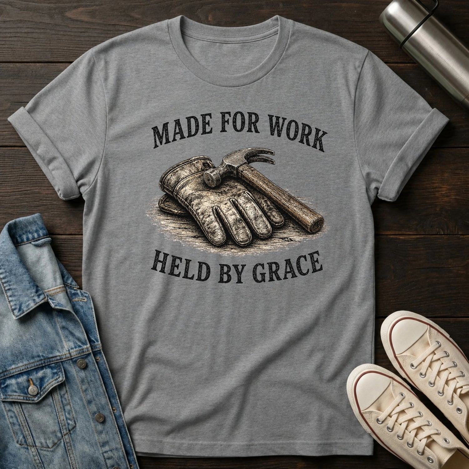 Made for Work Held by Grace T-Shirt