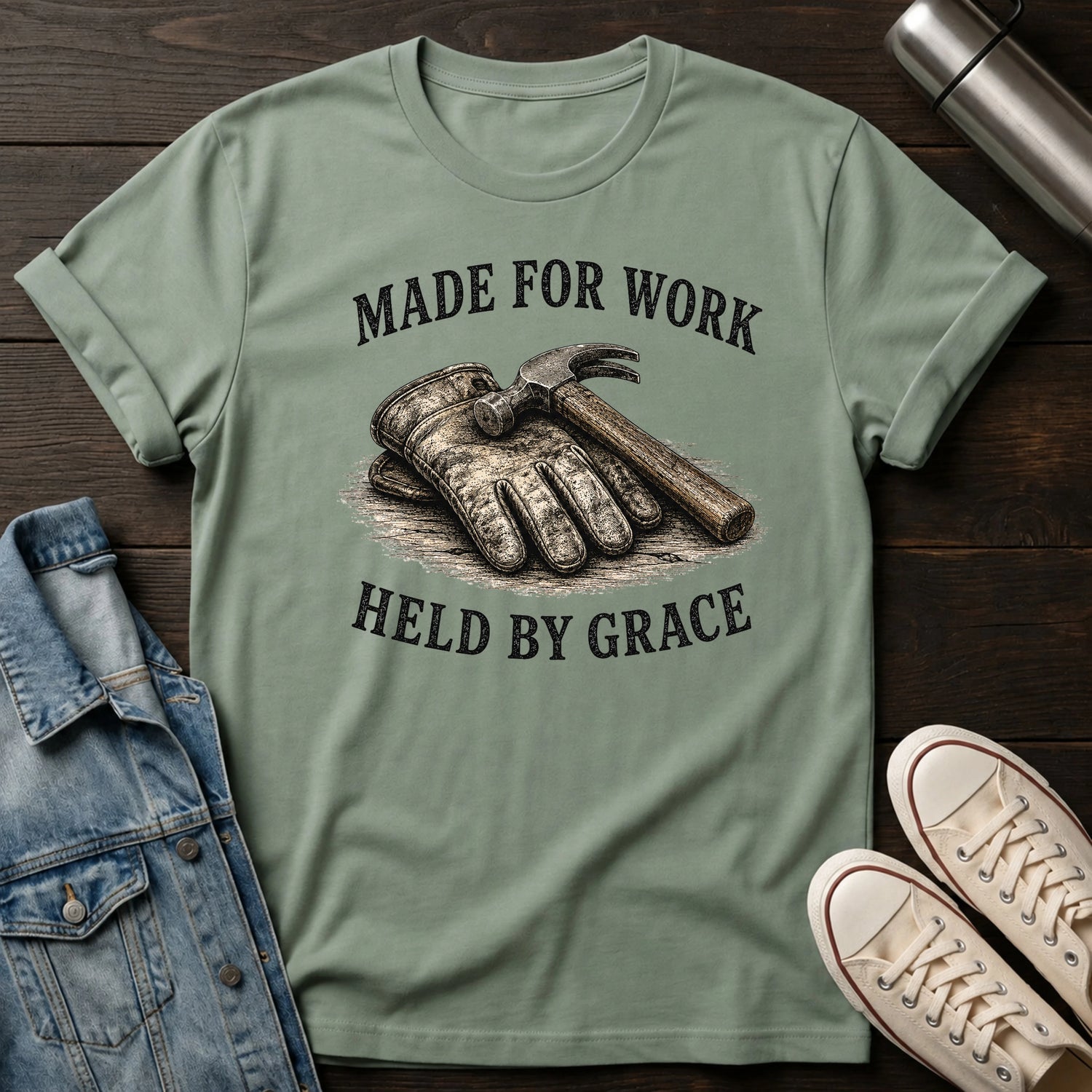Made for Work Held by Grace T-Shirt
