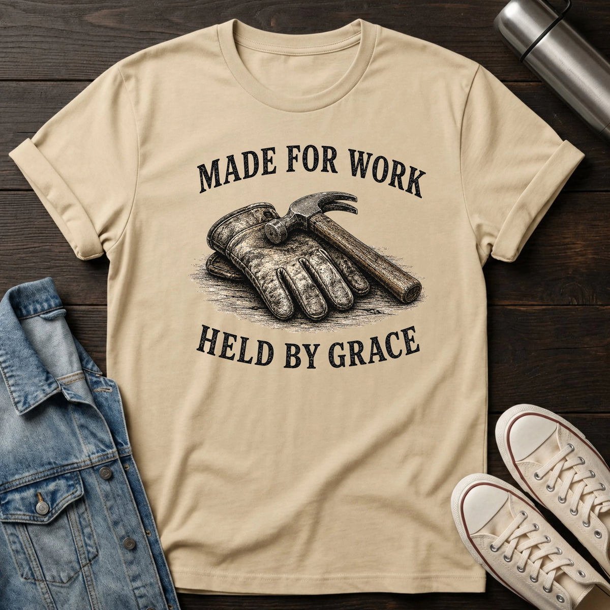 Made for Work Held by Grace T-Shirt
