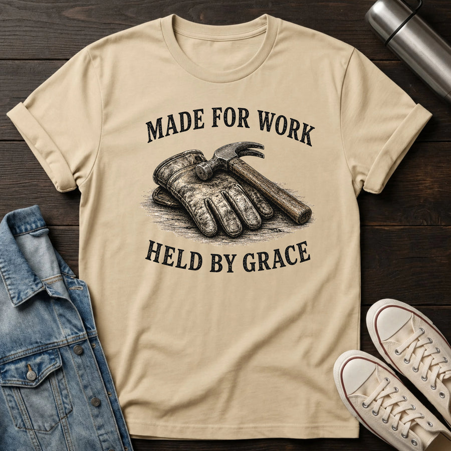 Sand — Held by Grace T-Shirt