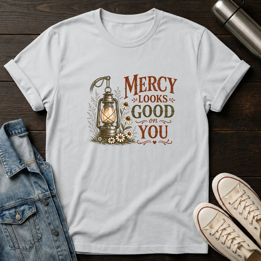 Ice Grey — Mercy Looks Good T-Shirt