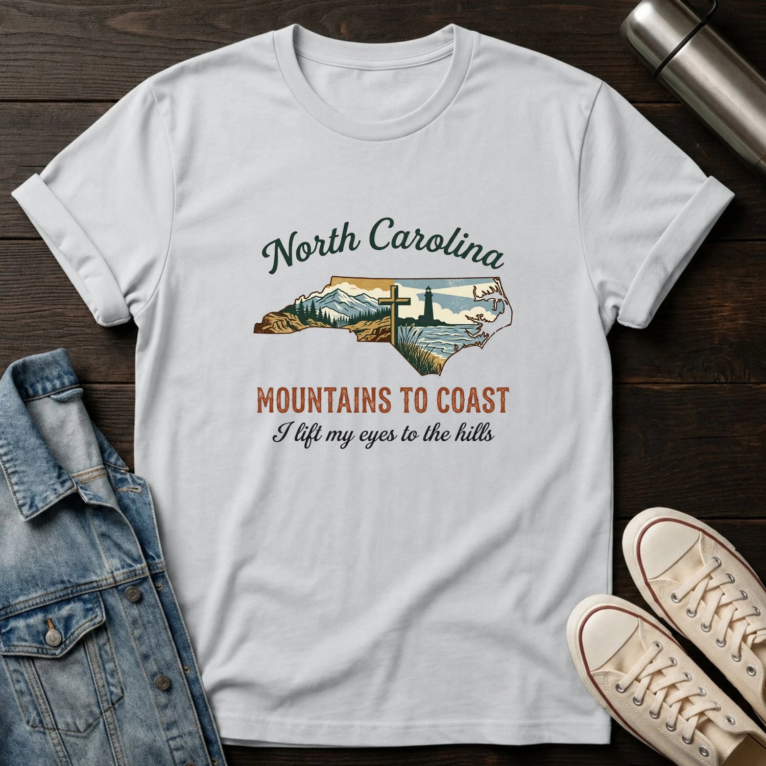 NC - Mountains to Coast T-Shirt