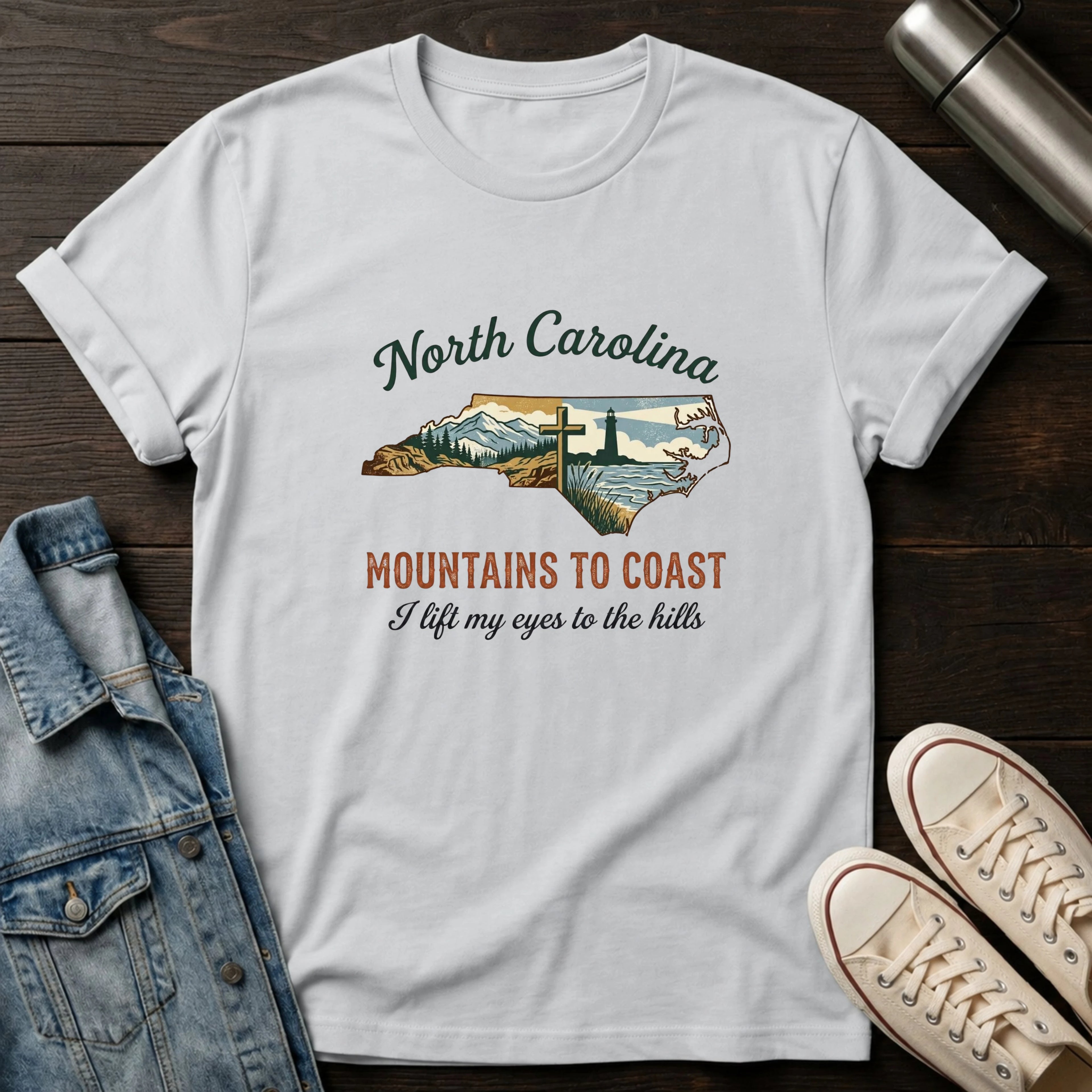 NC - Mountains to Coast T-Shirt