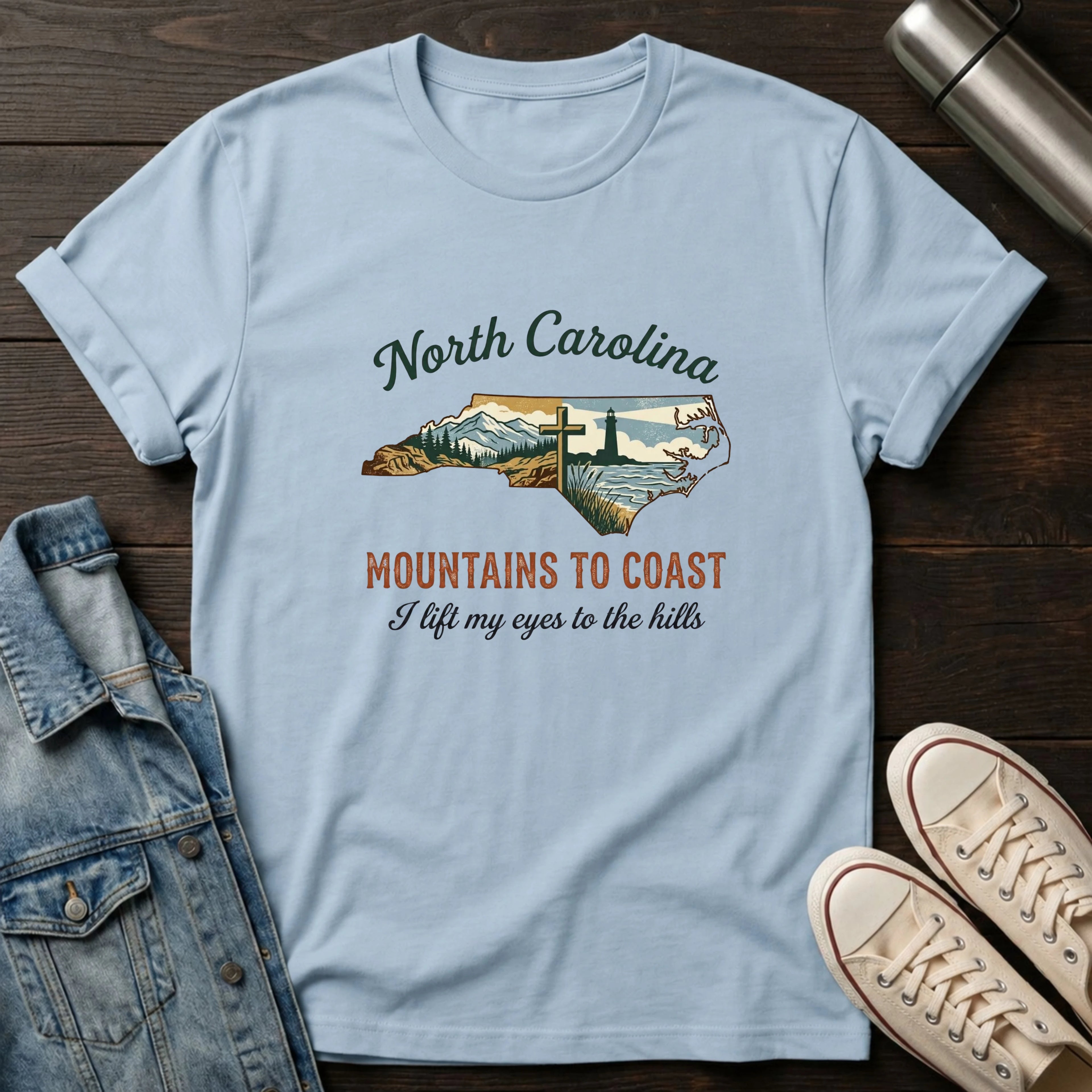 NC - Mountains to Coast T-Shirt