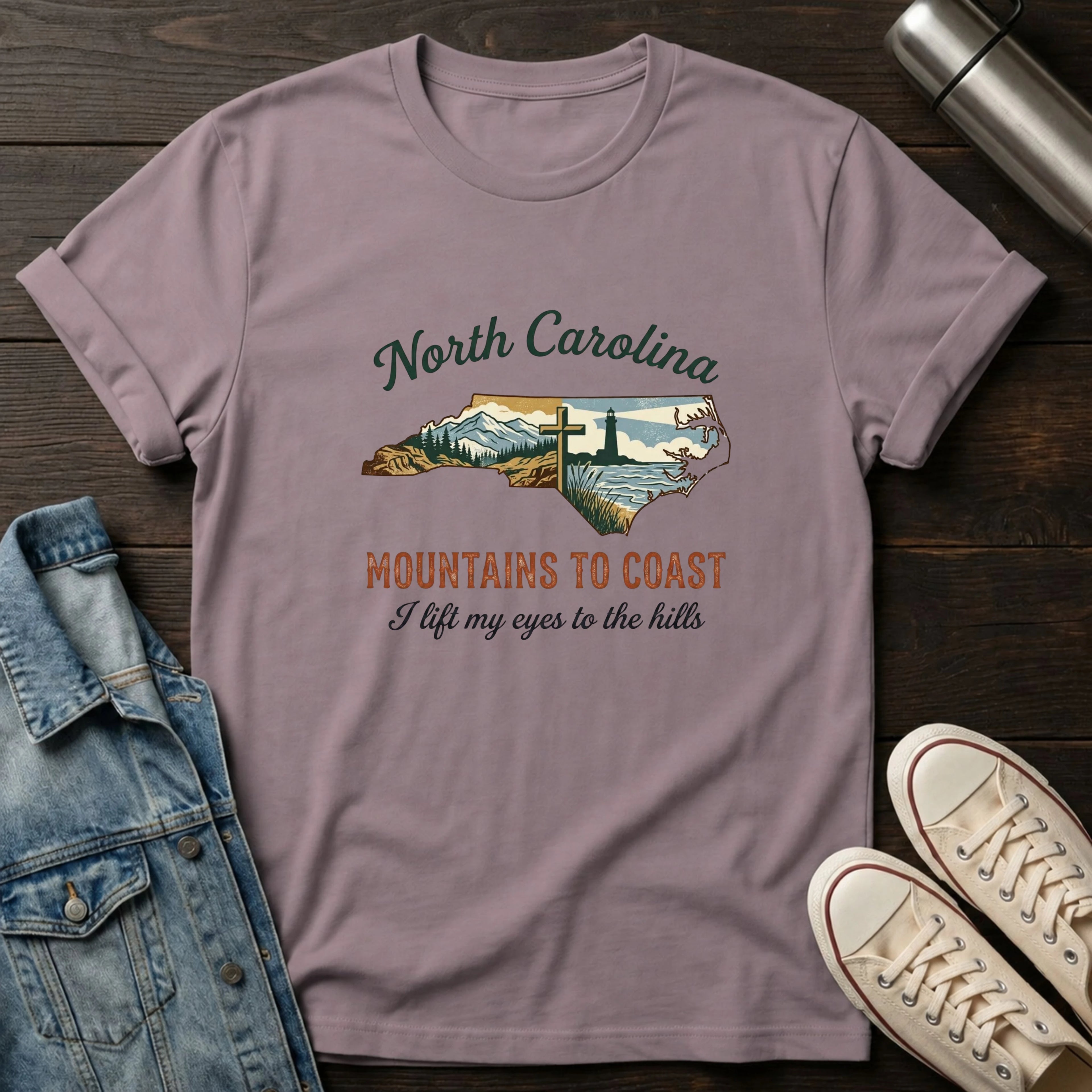 NC - Mountains to Coast T-Shirt