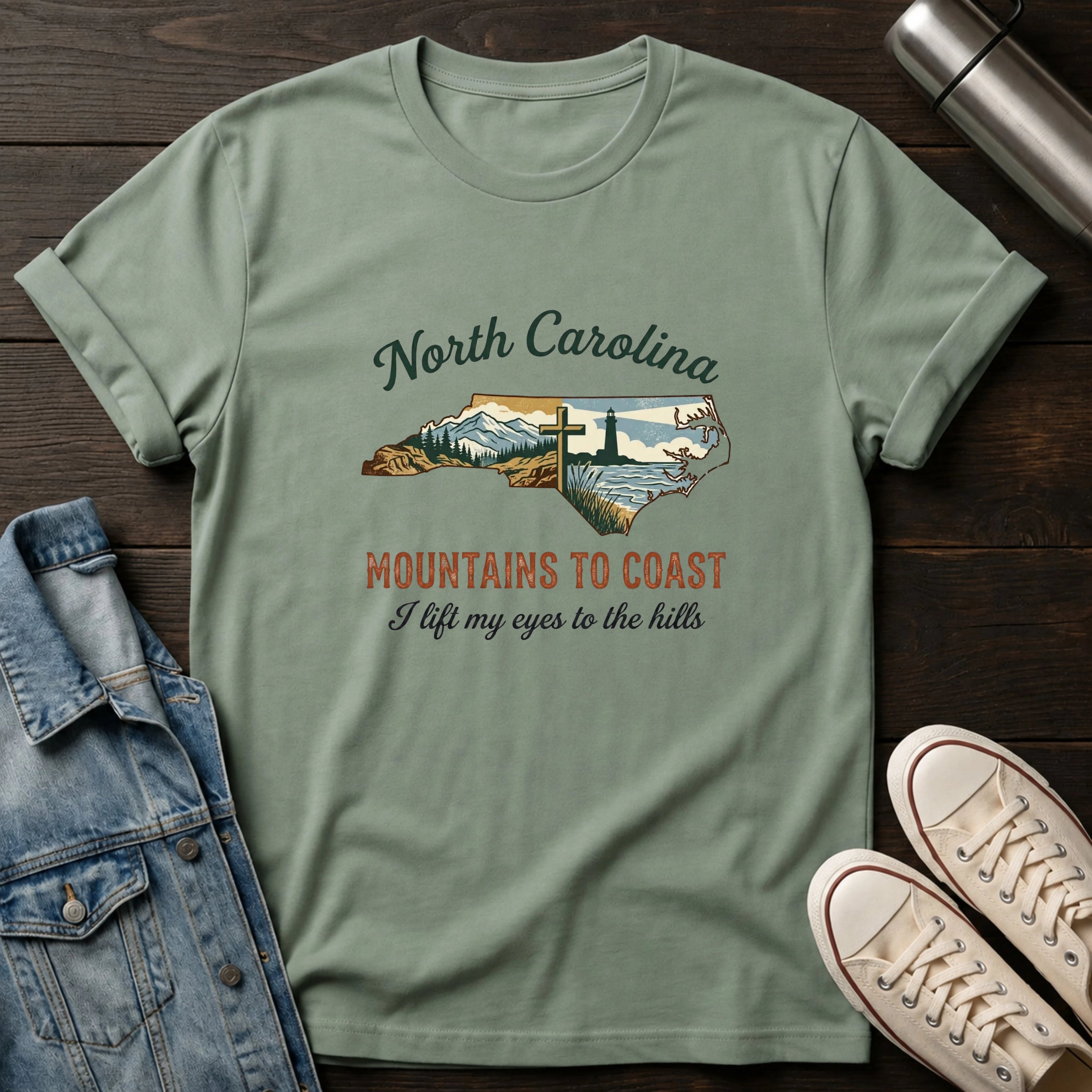 NC - Mountains to Coast T-Shirt