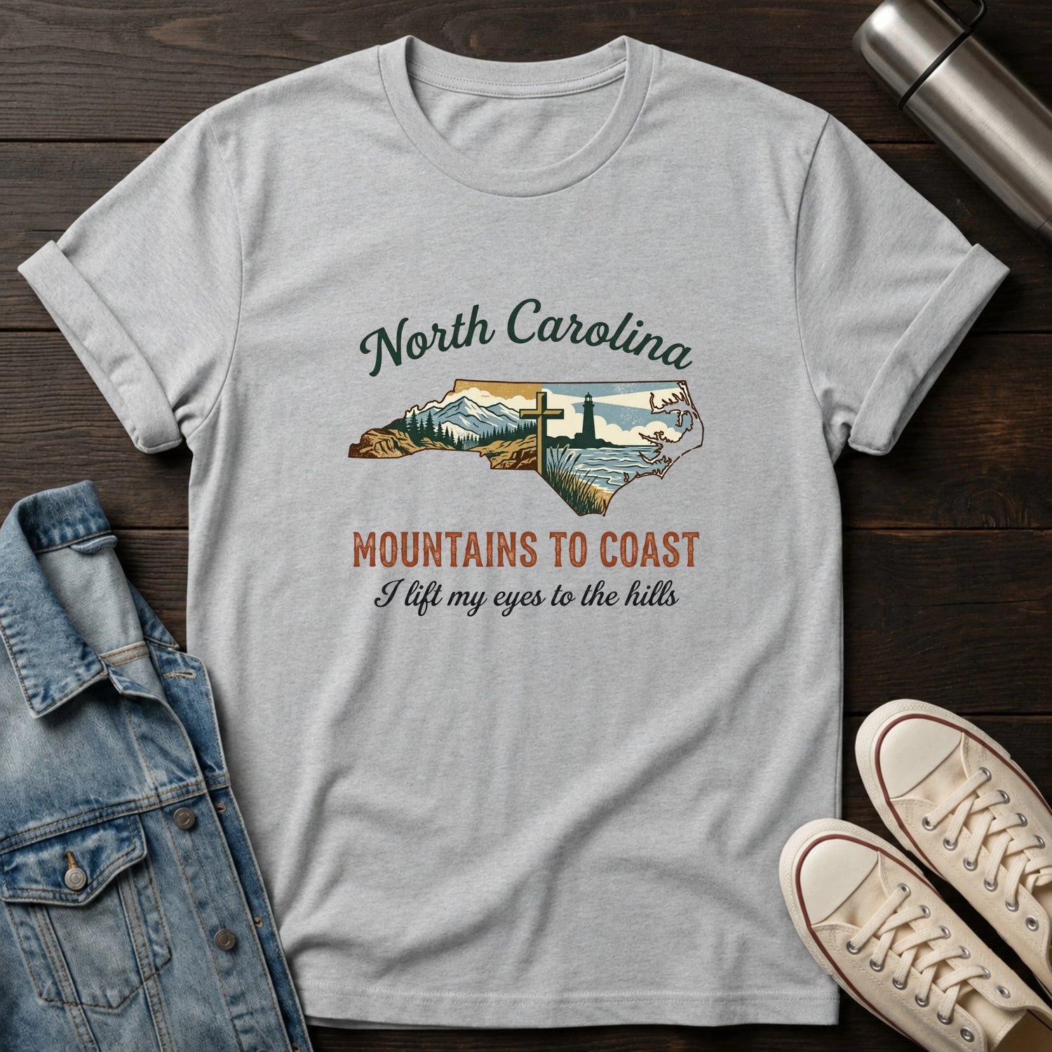 NC - Mountains to Coast T-Shirt