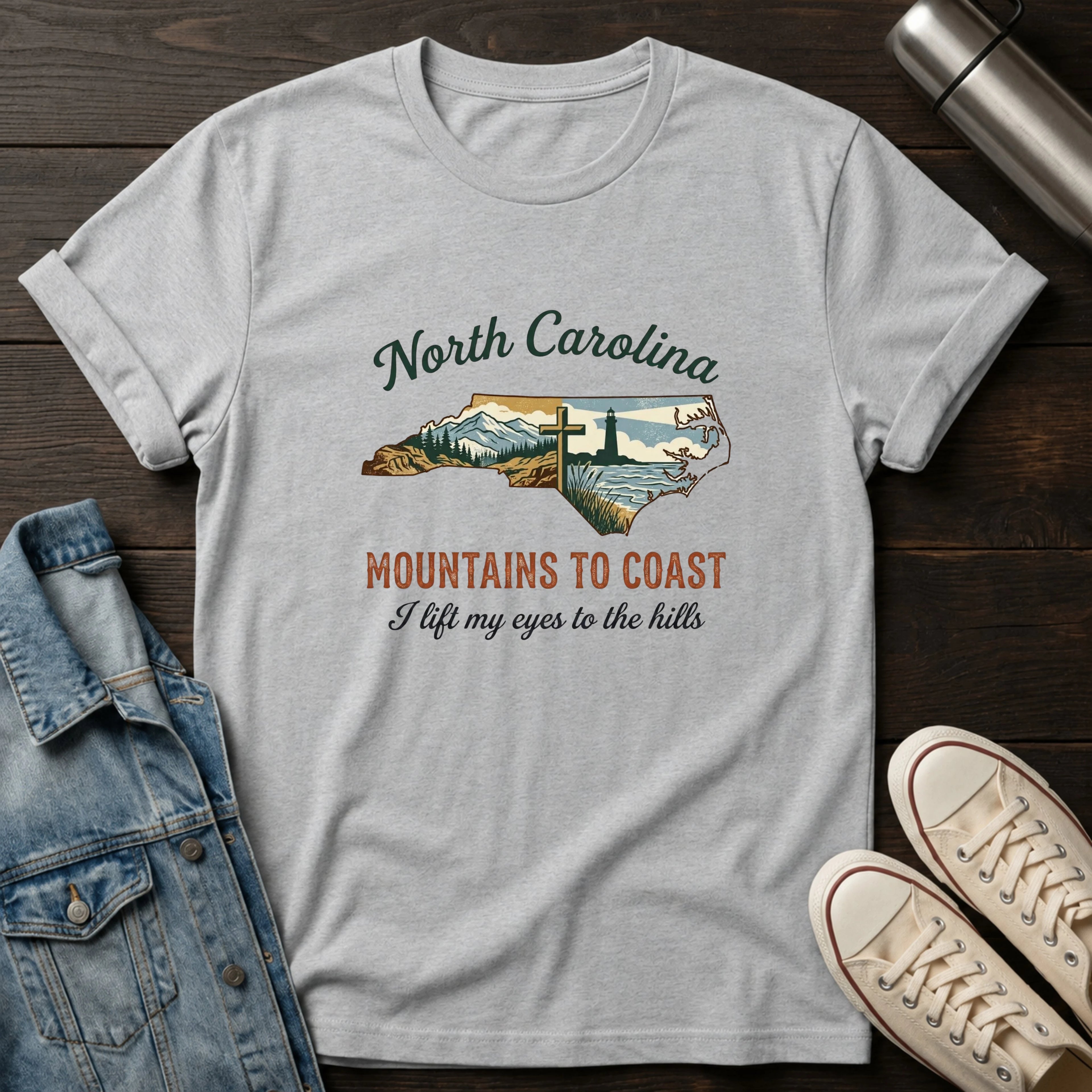 NC - Mountains to Coast T-Shirt