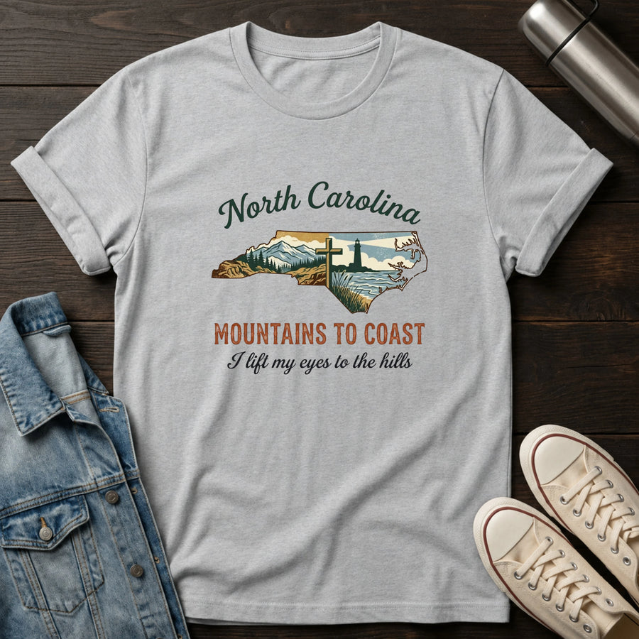 NC - Mountains to Coast T-Shirt