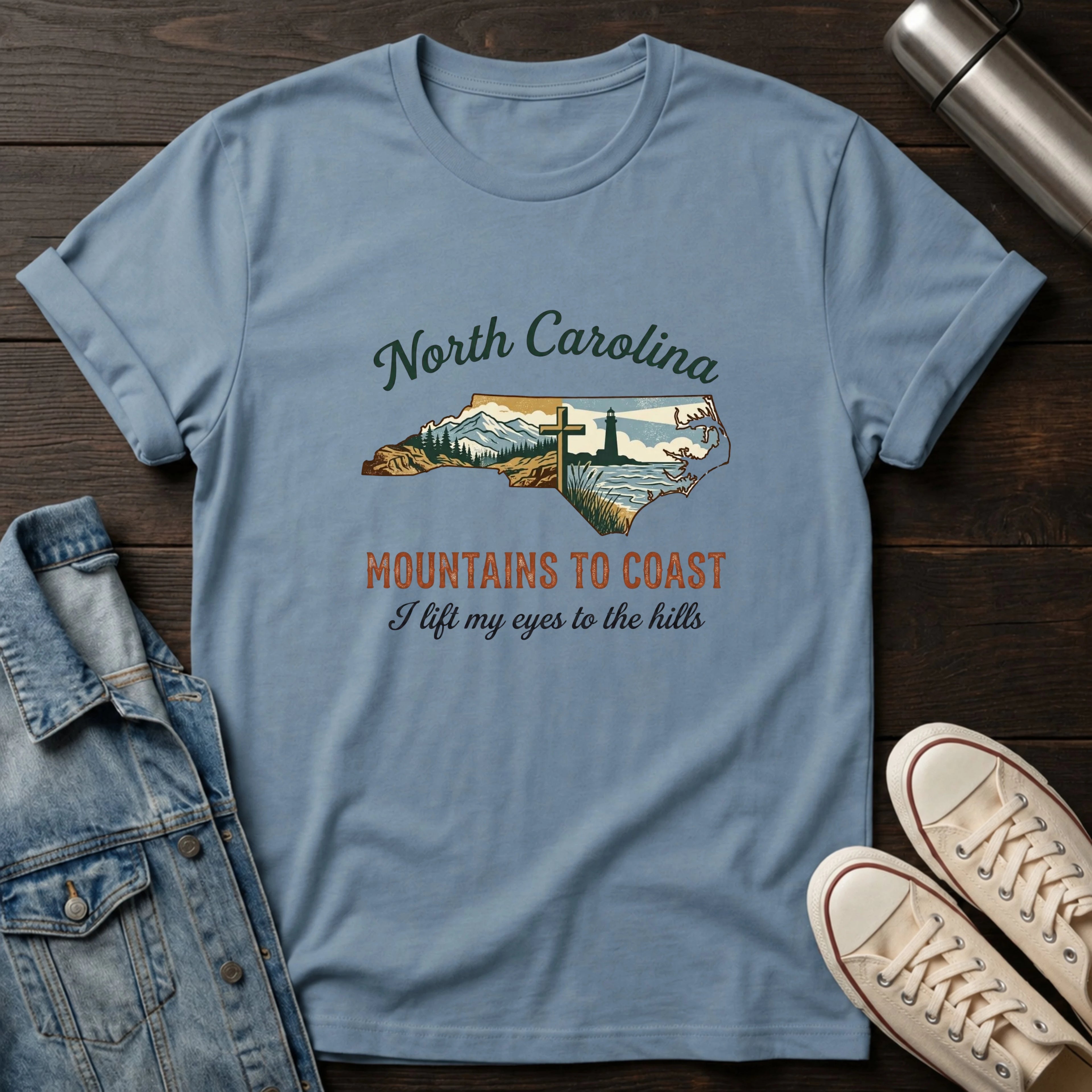 NC - Mountains to Coast T-Shirt