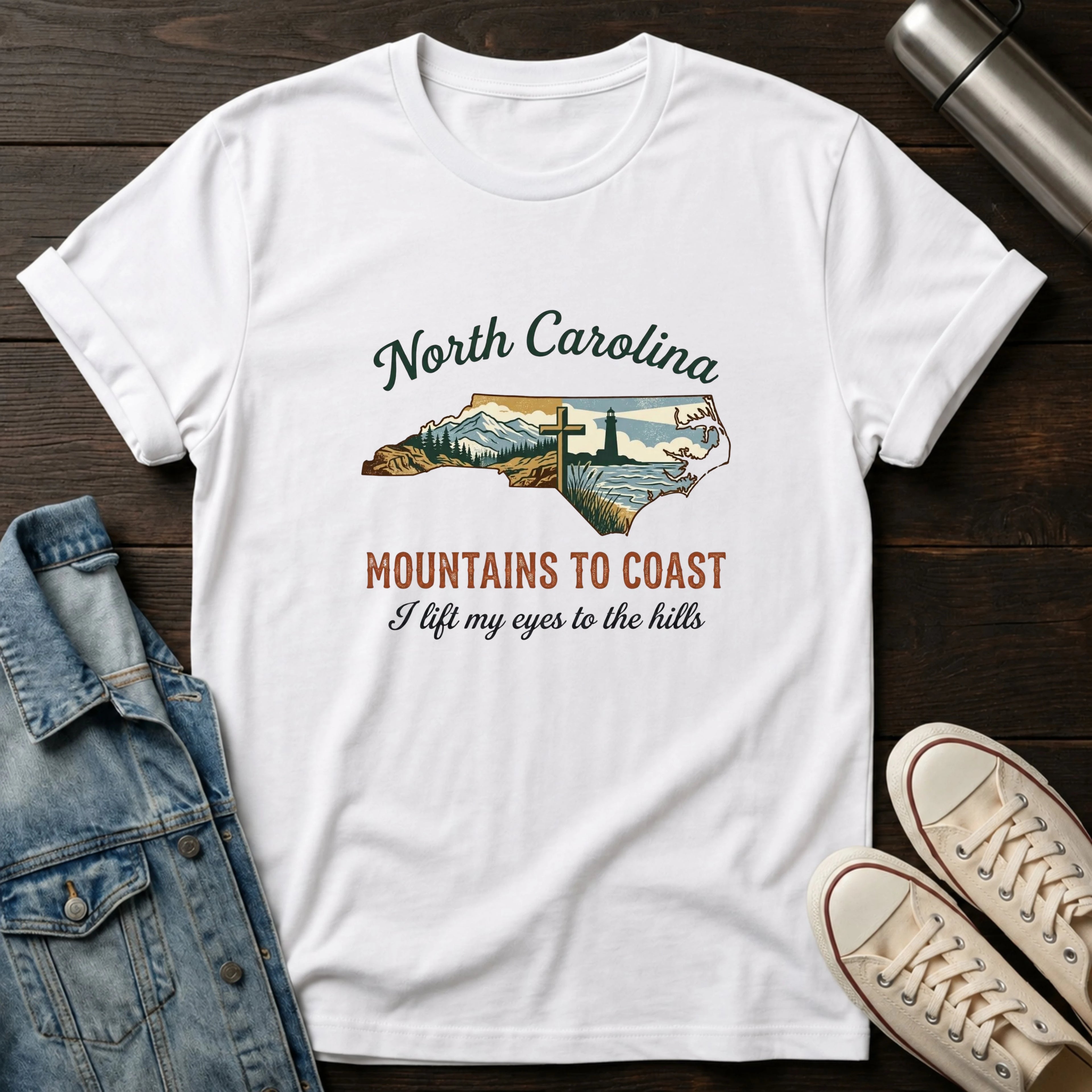 NC - Mountains to Coast T-Shirt