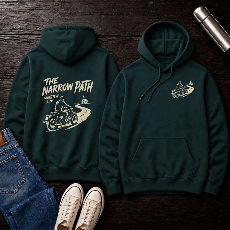 Sports Green — Narrow Path Hoodie
