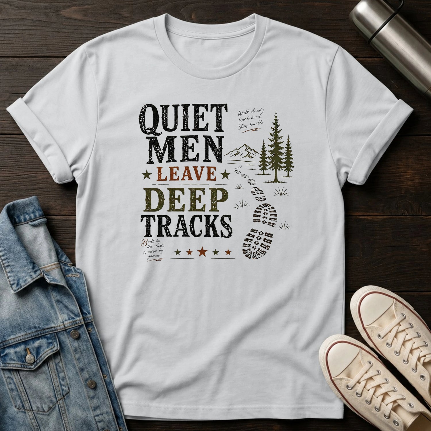 Quiet Men - Deep Tracks T-Shirt
