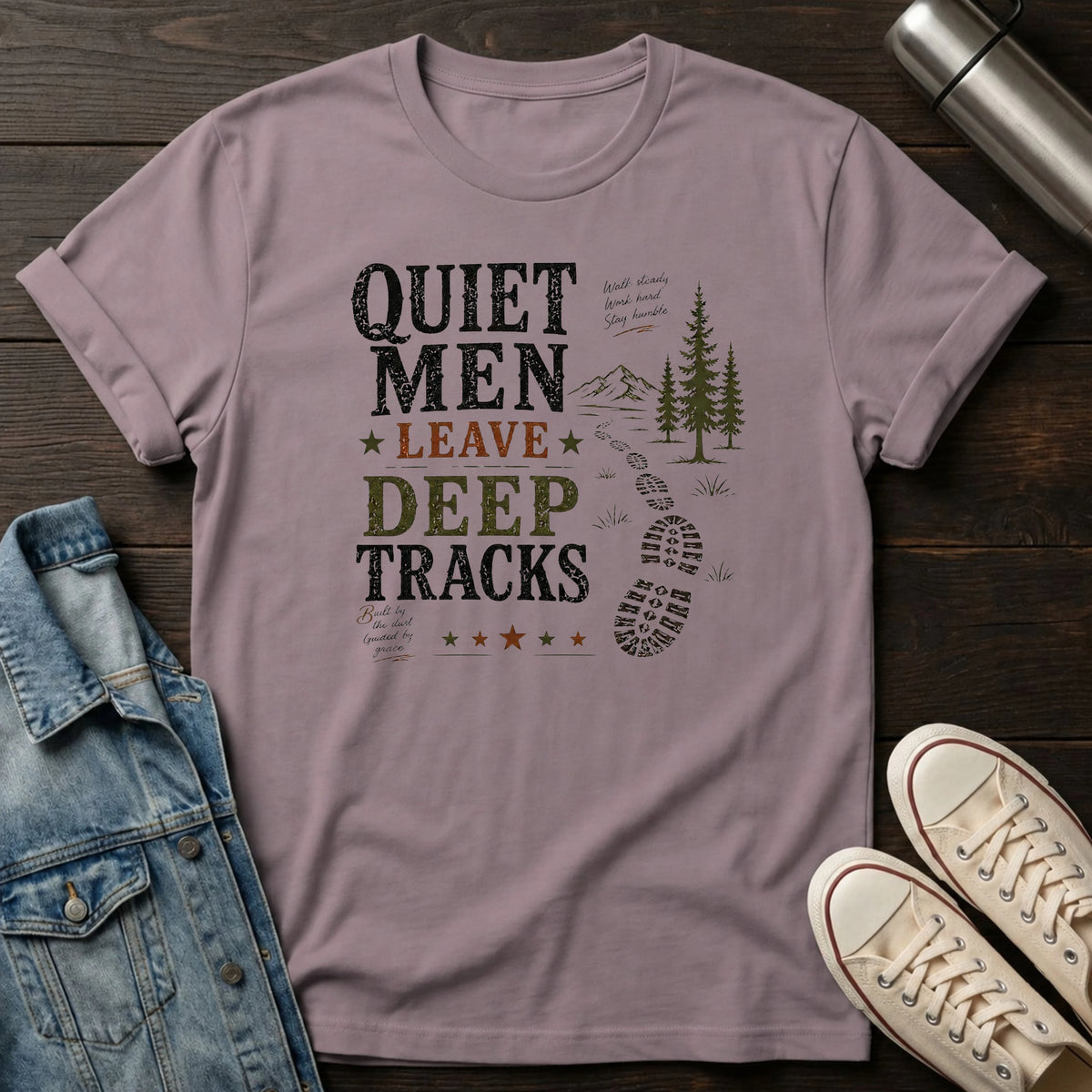 Quiet Men - Deep Tracks T-Shirt