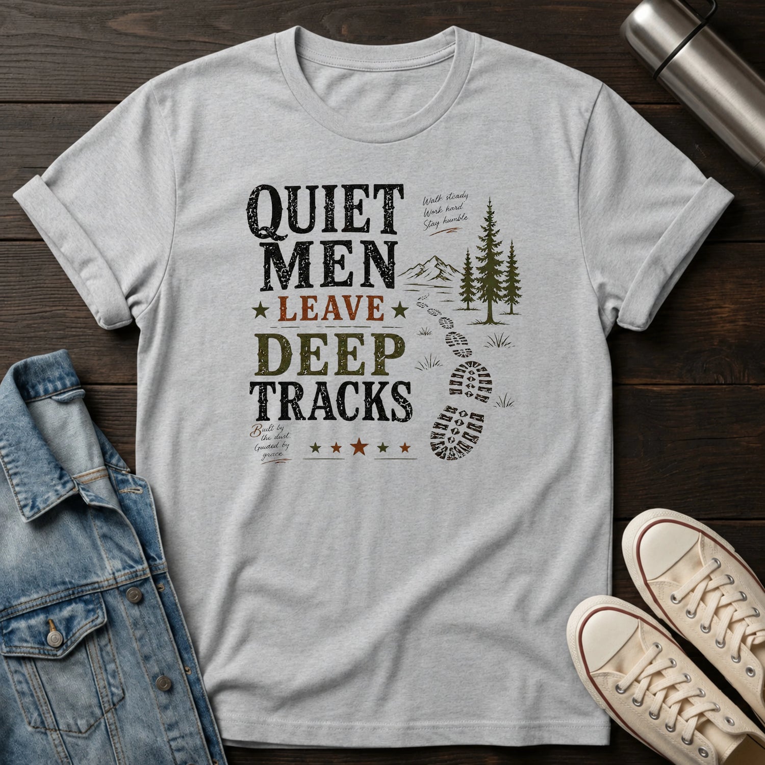 Quiet Men - Deep Tracks T-Shirt
