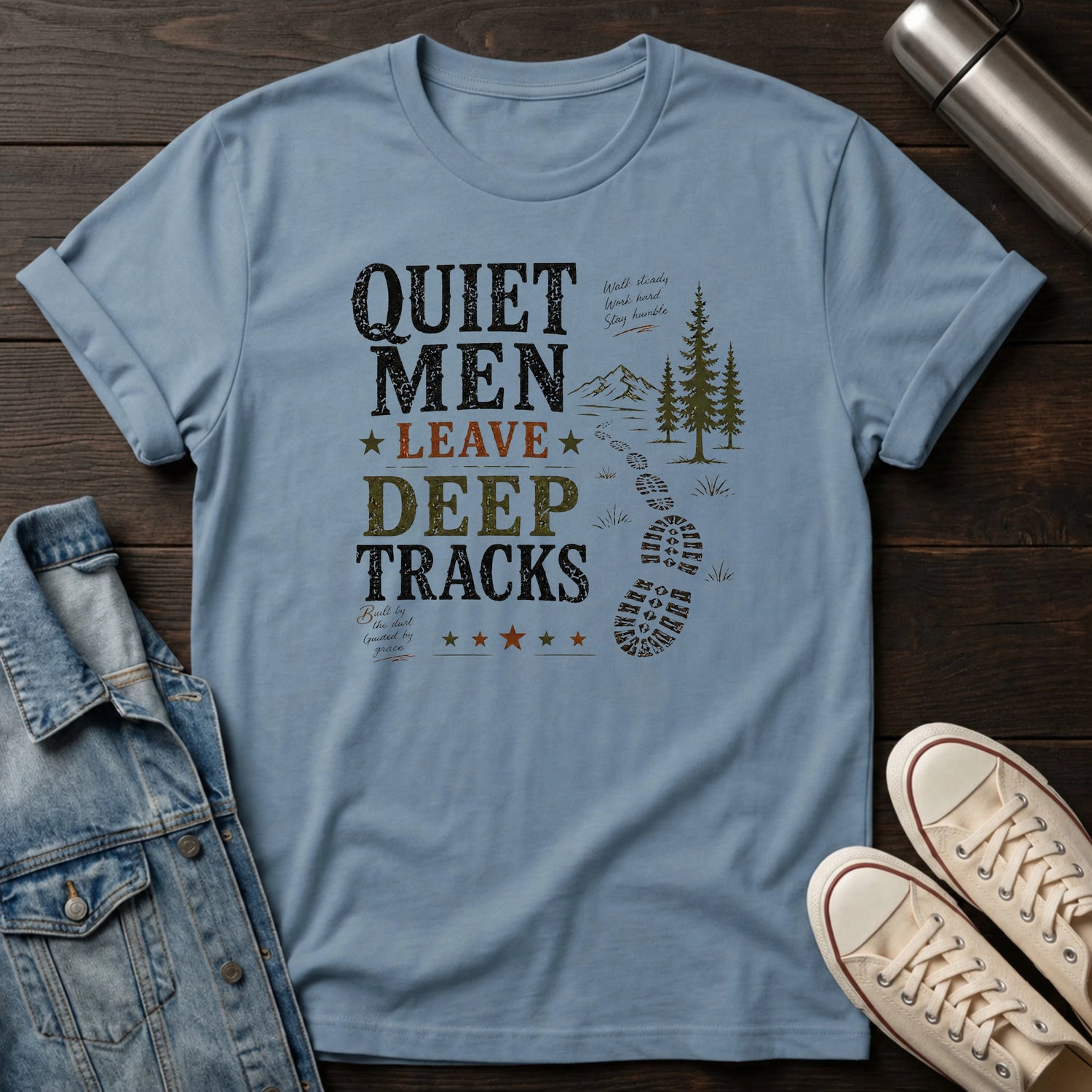 Quiet Men - Deep Tracks T-Shirt