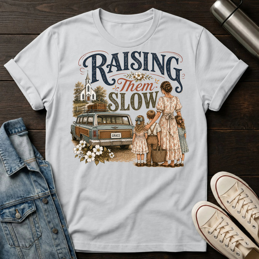Ice Grey — Raising Them Slow T-Shirt
