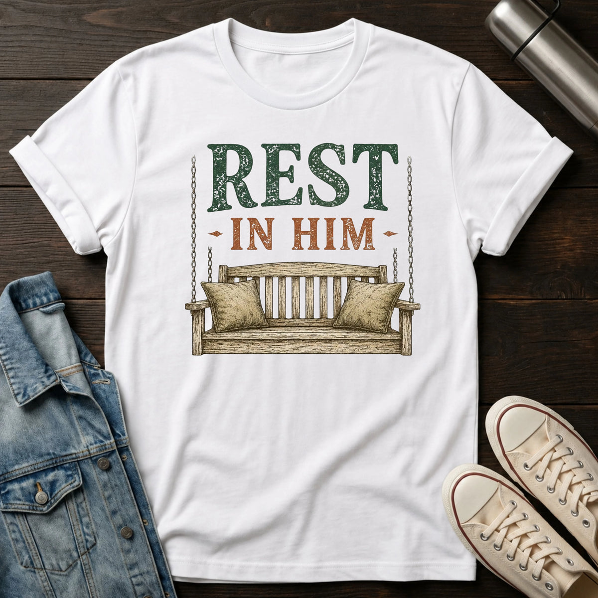 Rest in Him T-Shirt