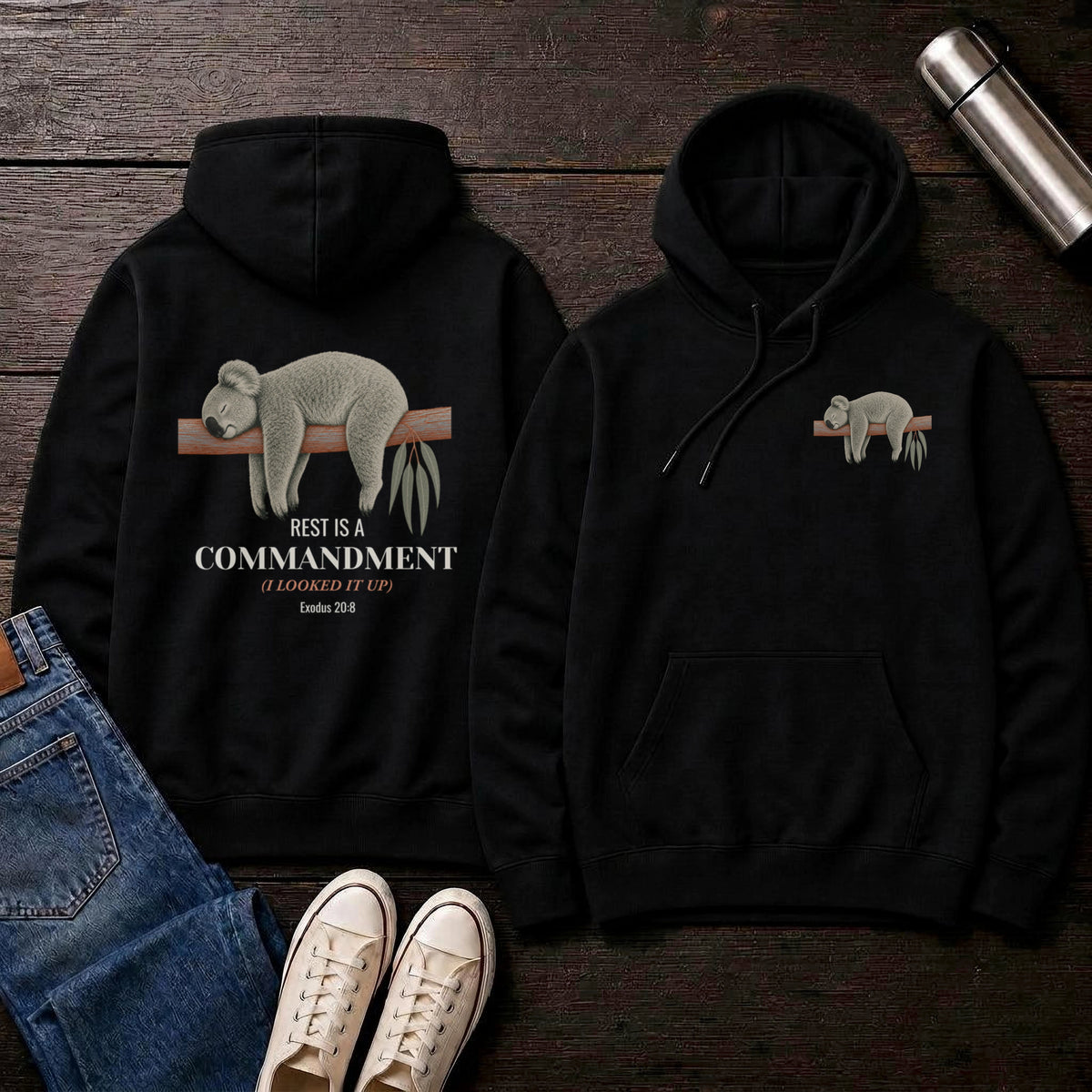 Rest is a Commandment Hoodie