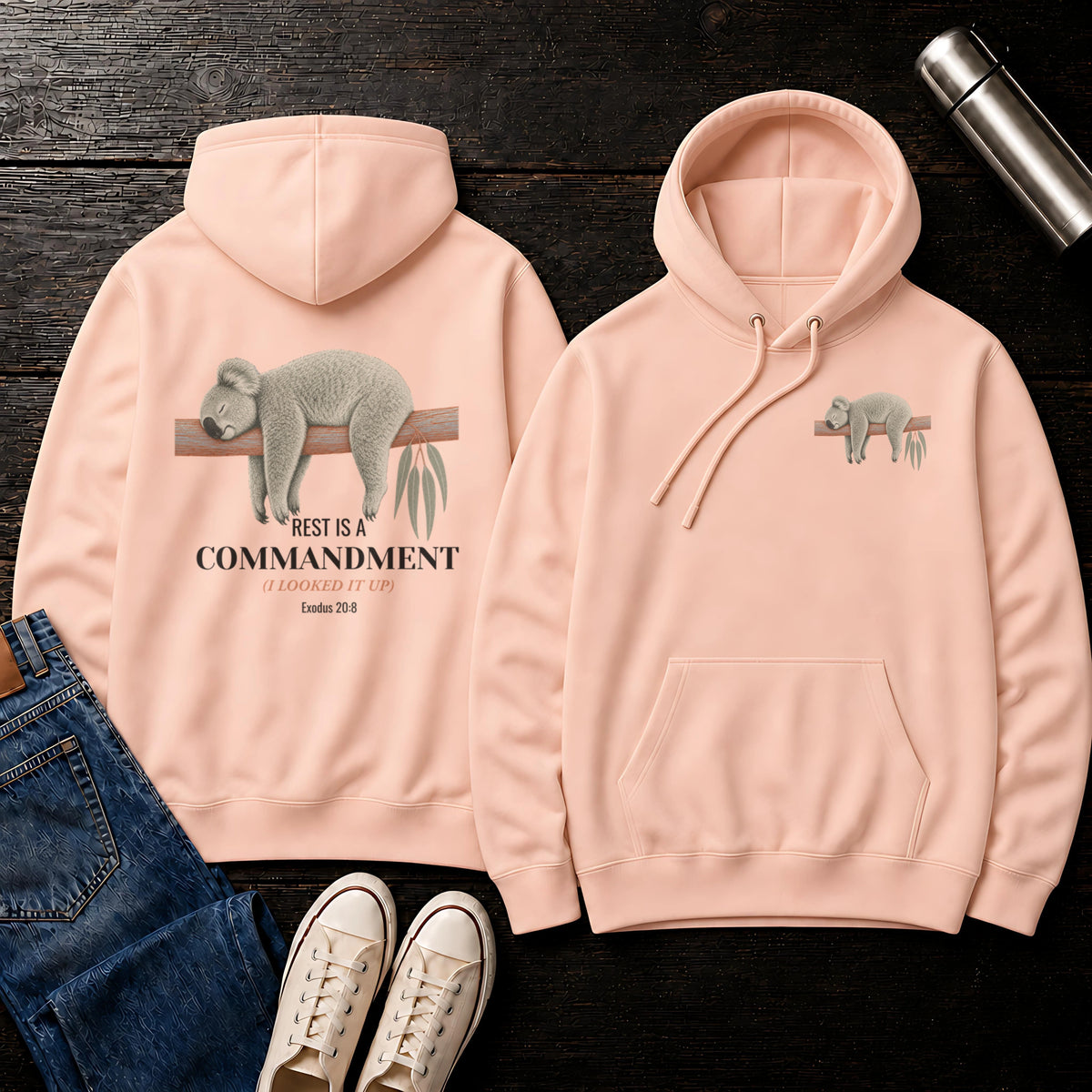 Rest is a Commandment Hoodie