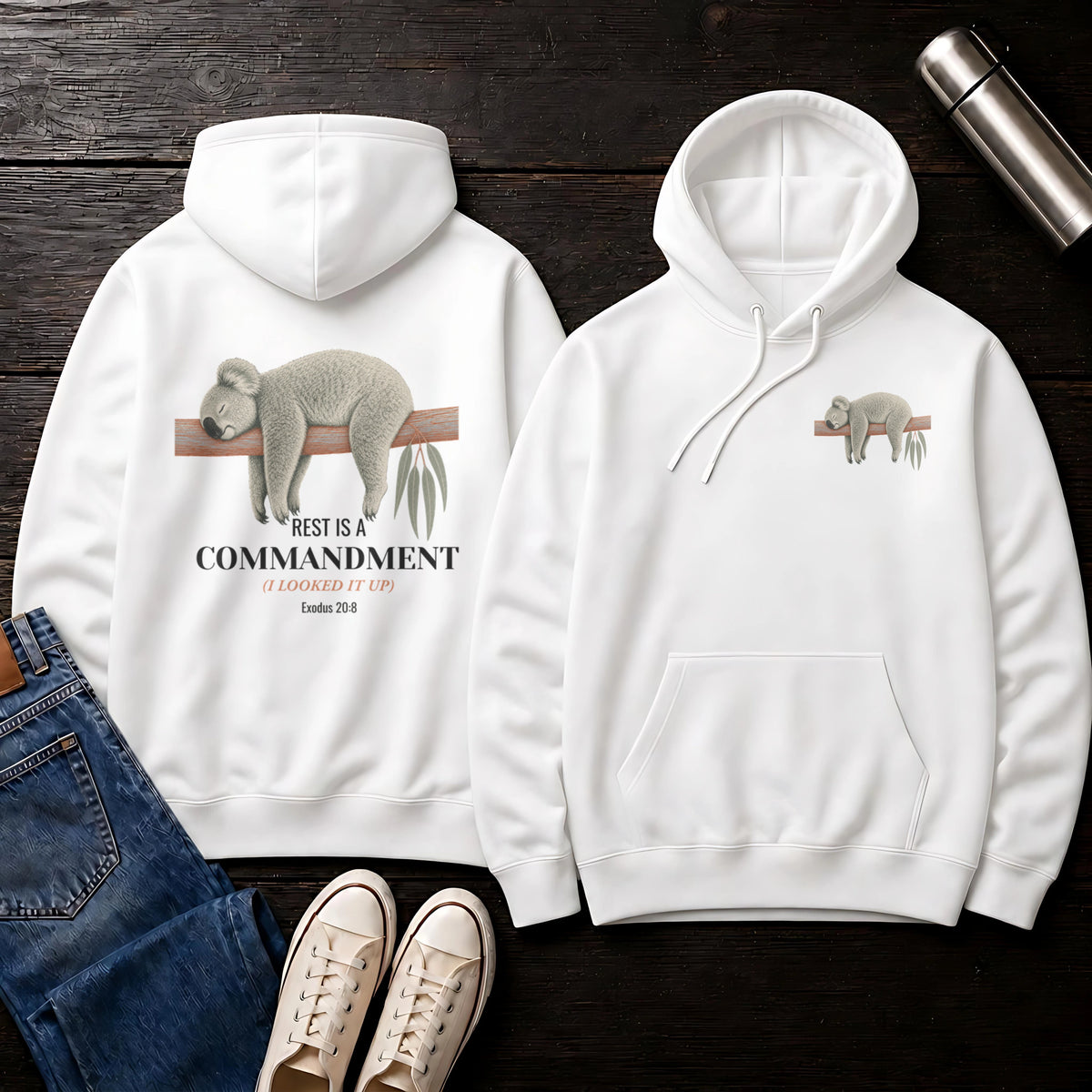 Rest is a Commandment Hoodie