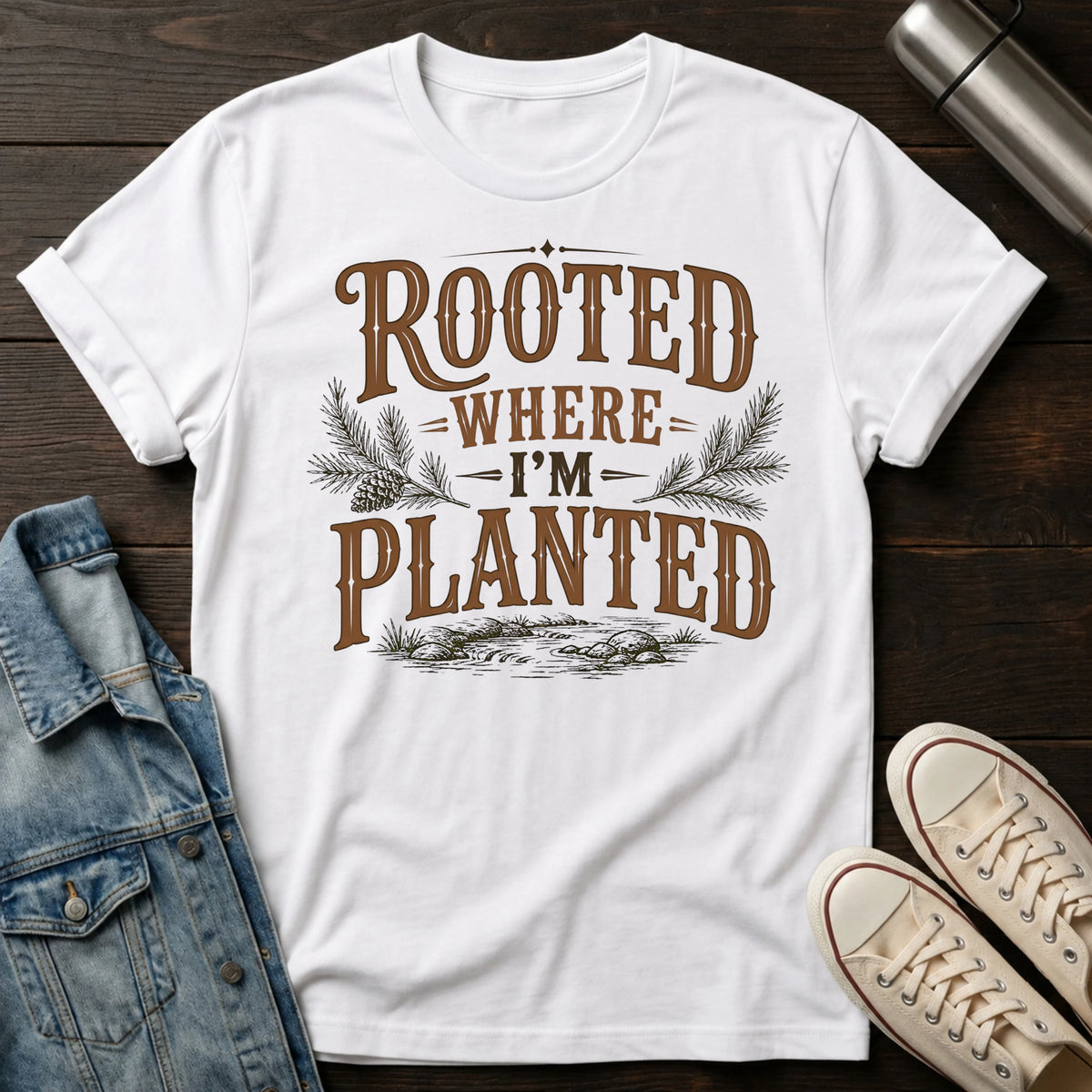 Rooted Where Im Planted T-Shirt