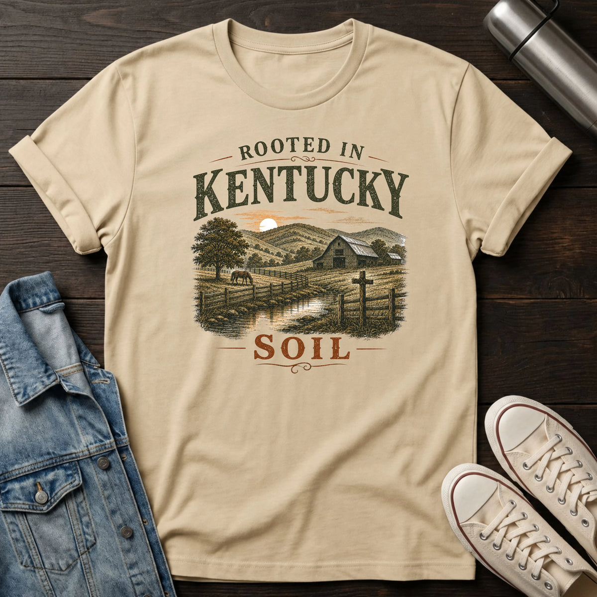 Rooted in Kentucky Soil T-Shirt