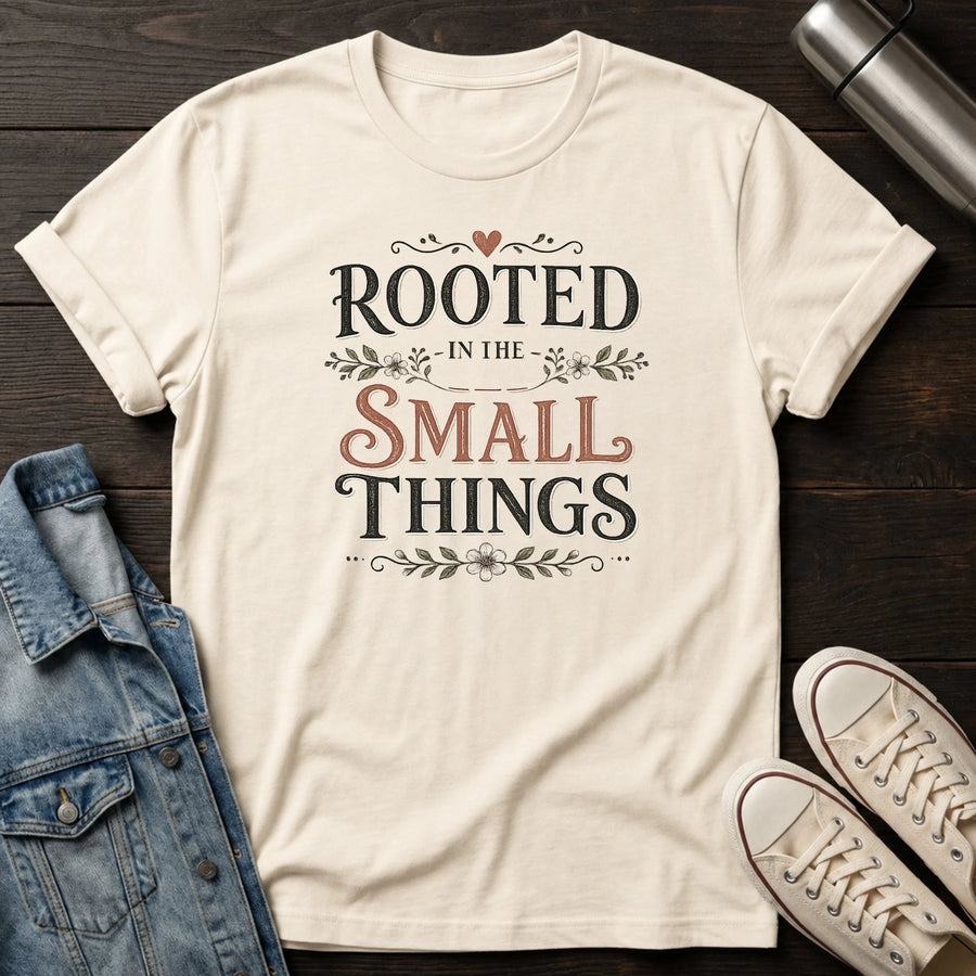 Natural — Rooted in Small Things T-Shirt