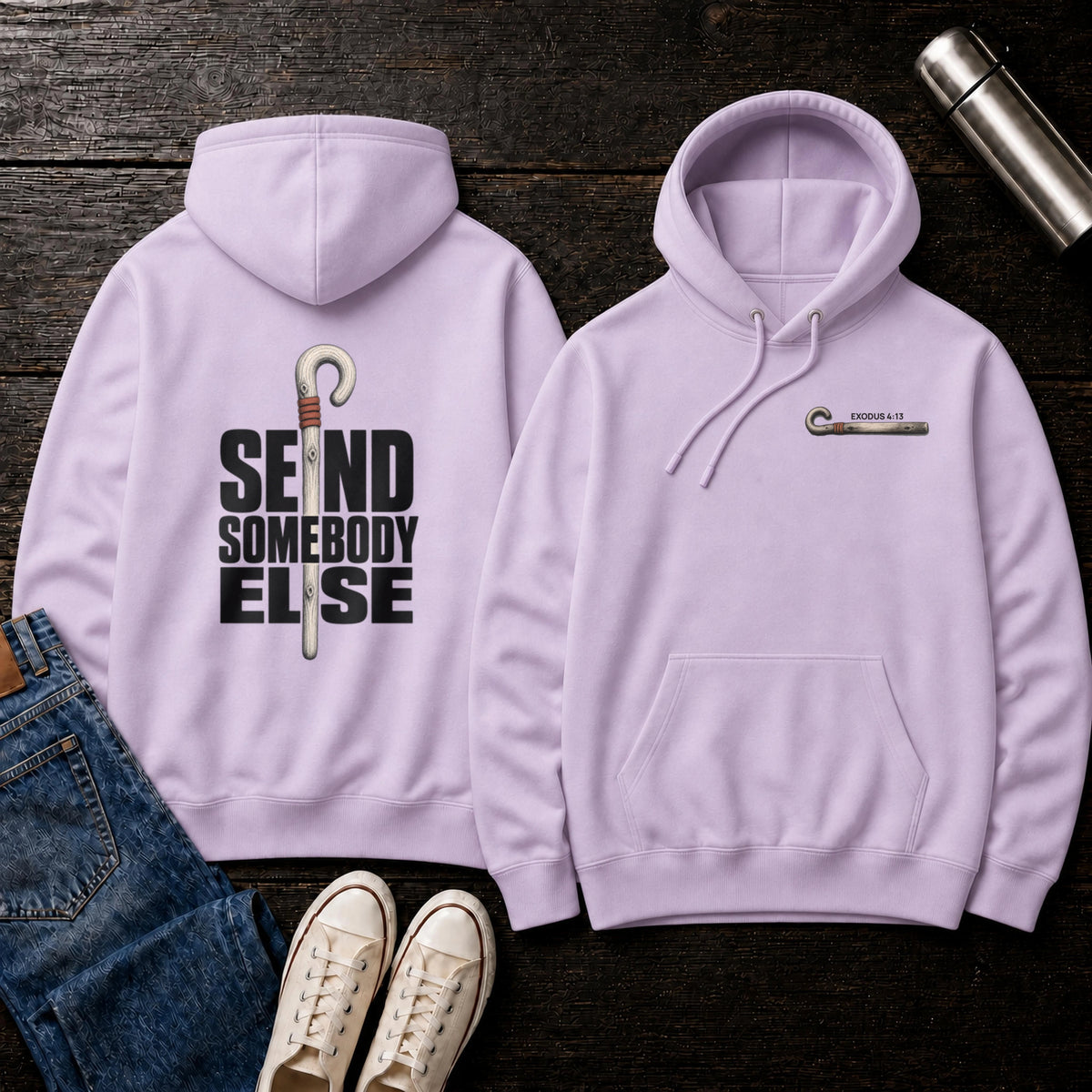 Send Somebody Else Hoodie