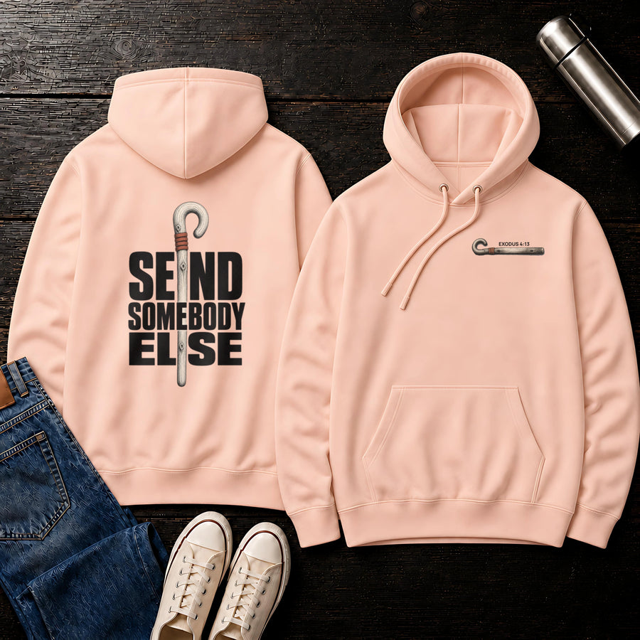 Pale Pink — Send Somebody Else Hoodie