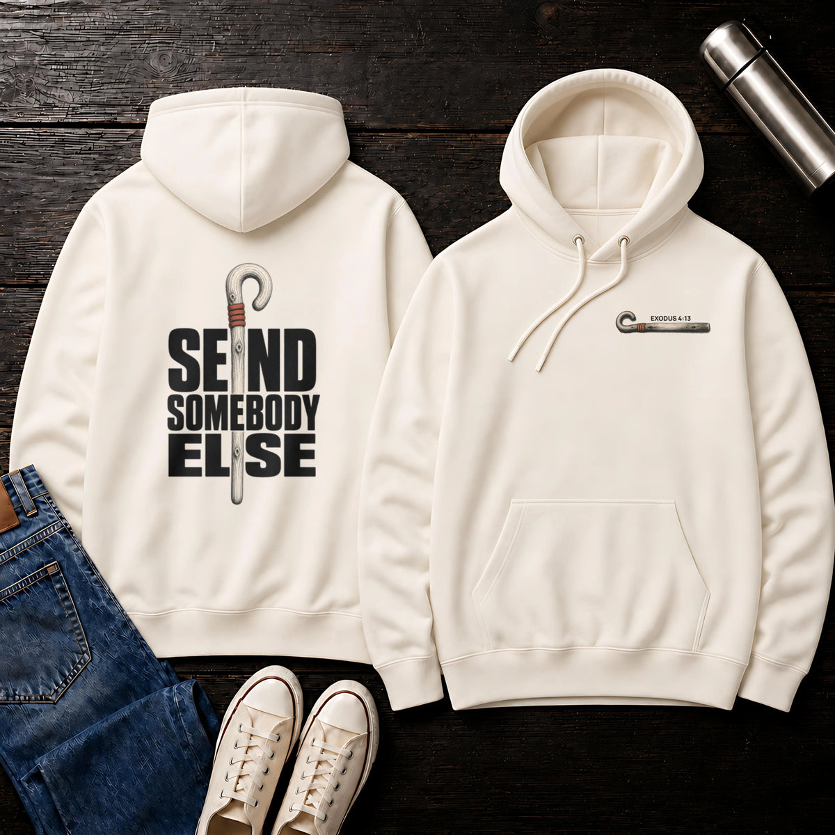 Send Somebody Else Hoodie