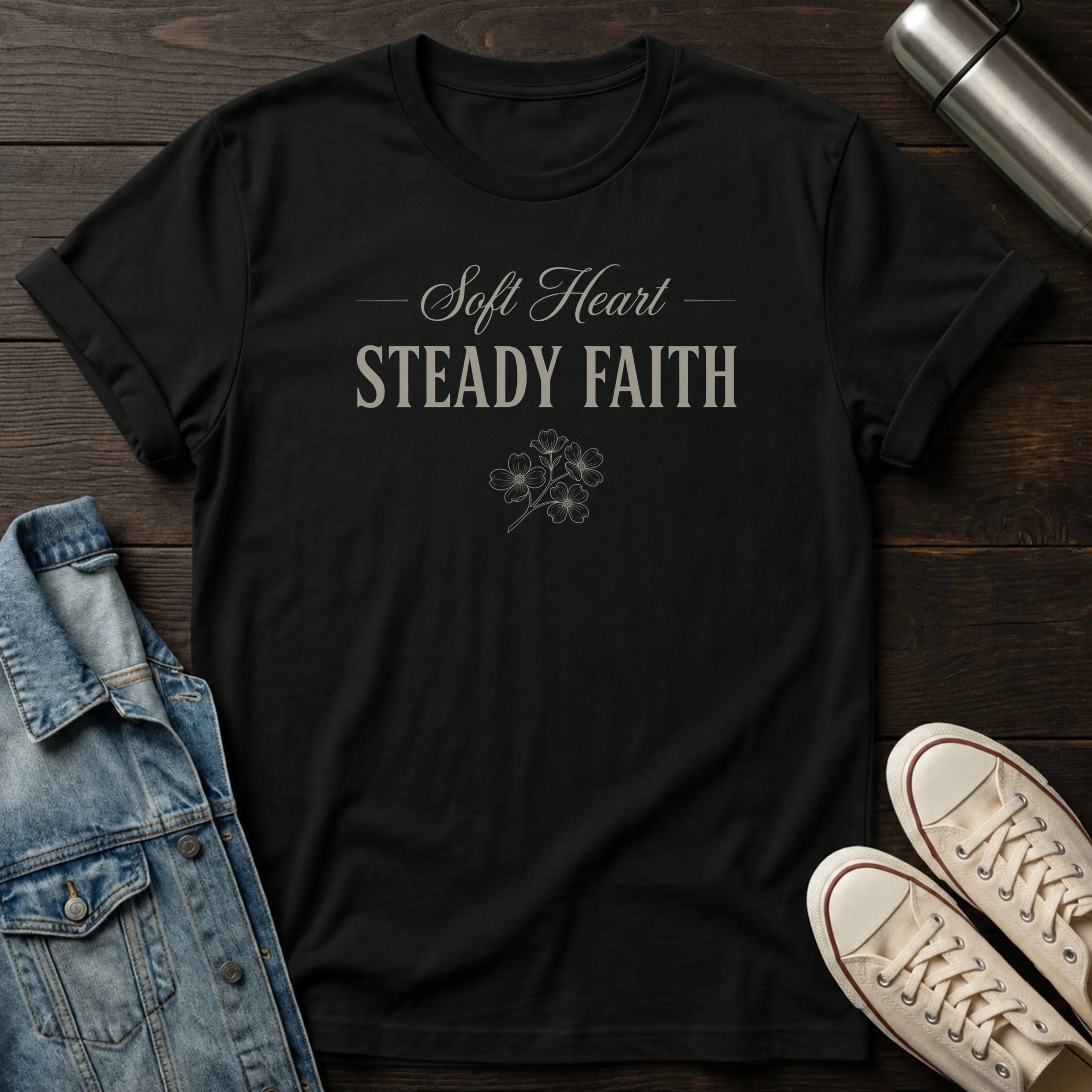 Soft Heart Steady Faith T-Shirt