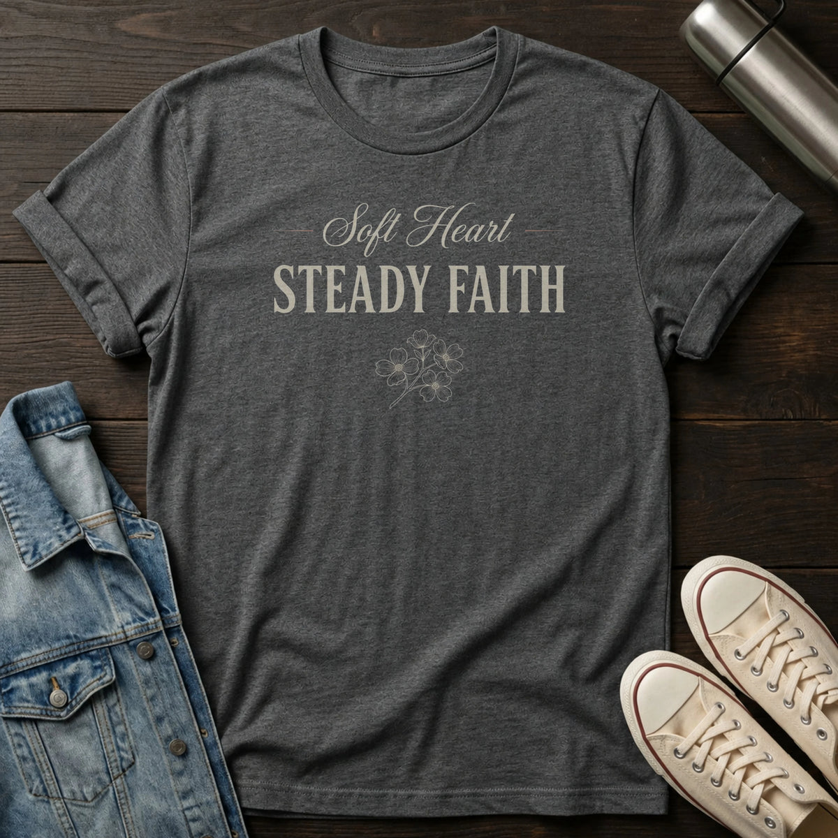 Soft Heart Steady Faith T-Shirt