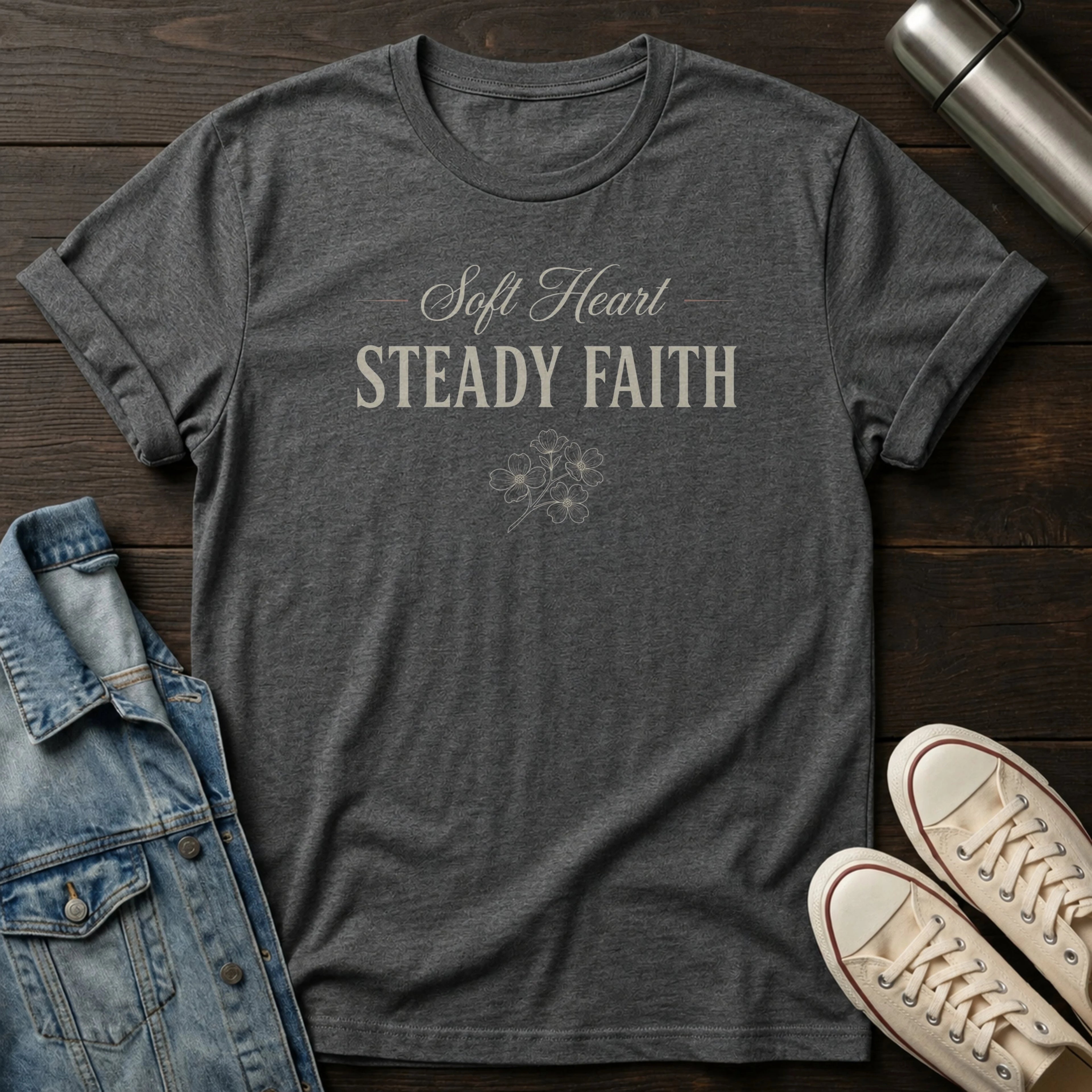 Soft Heart Steady Faith T-Shirt