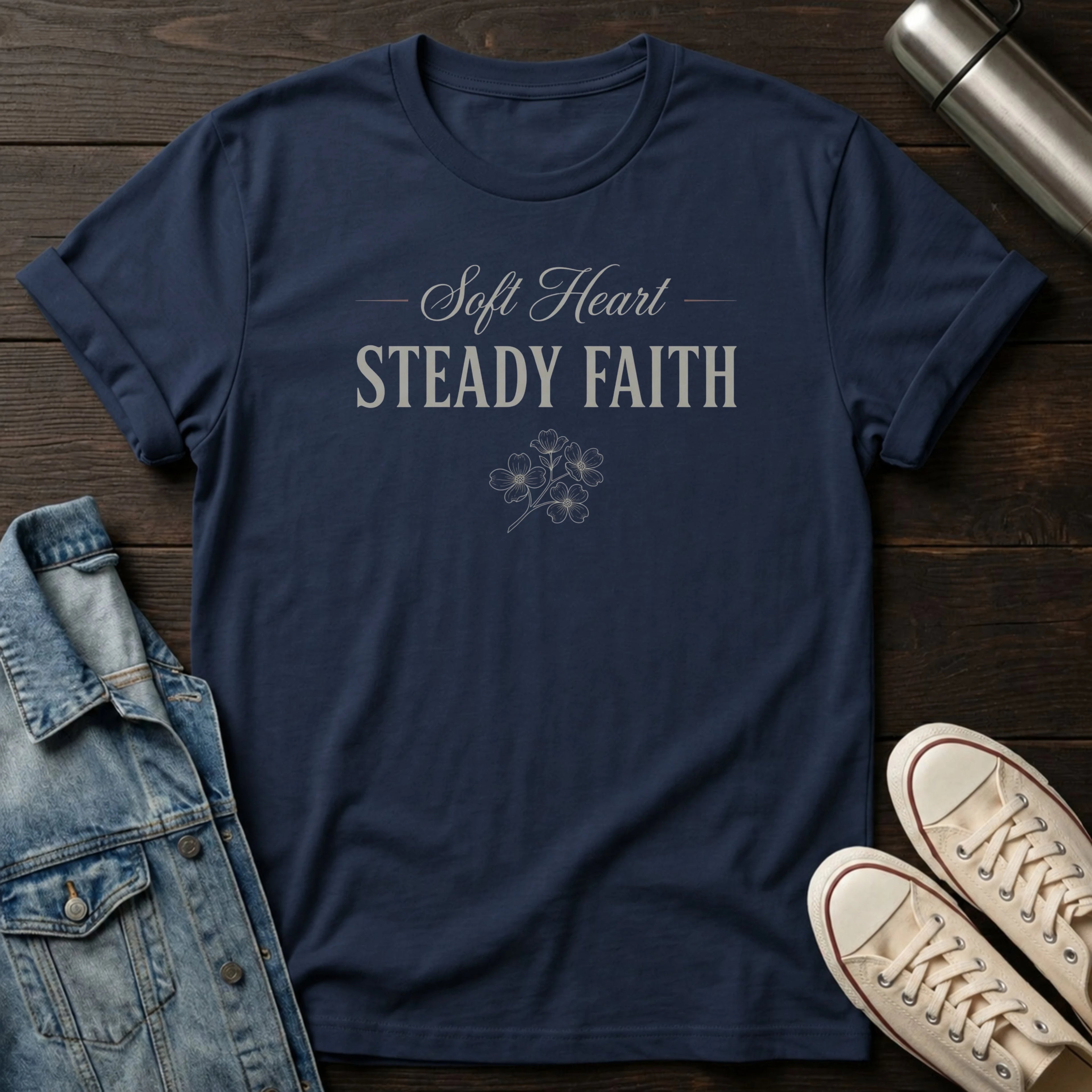 Soft Heart Steady Faith T-Shirt