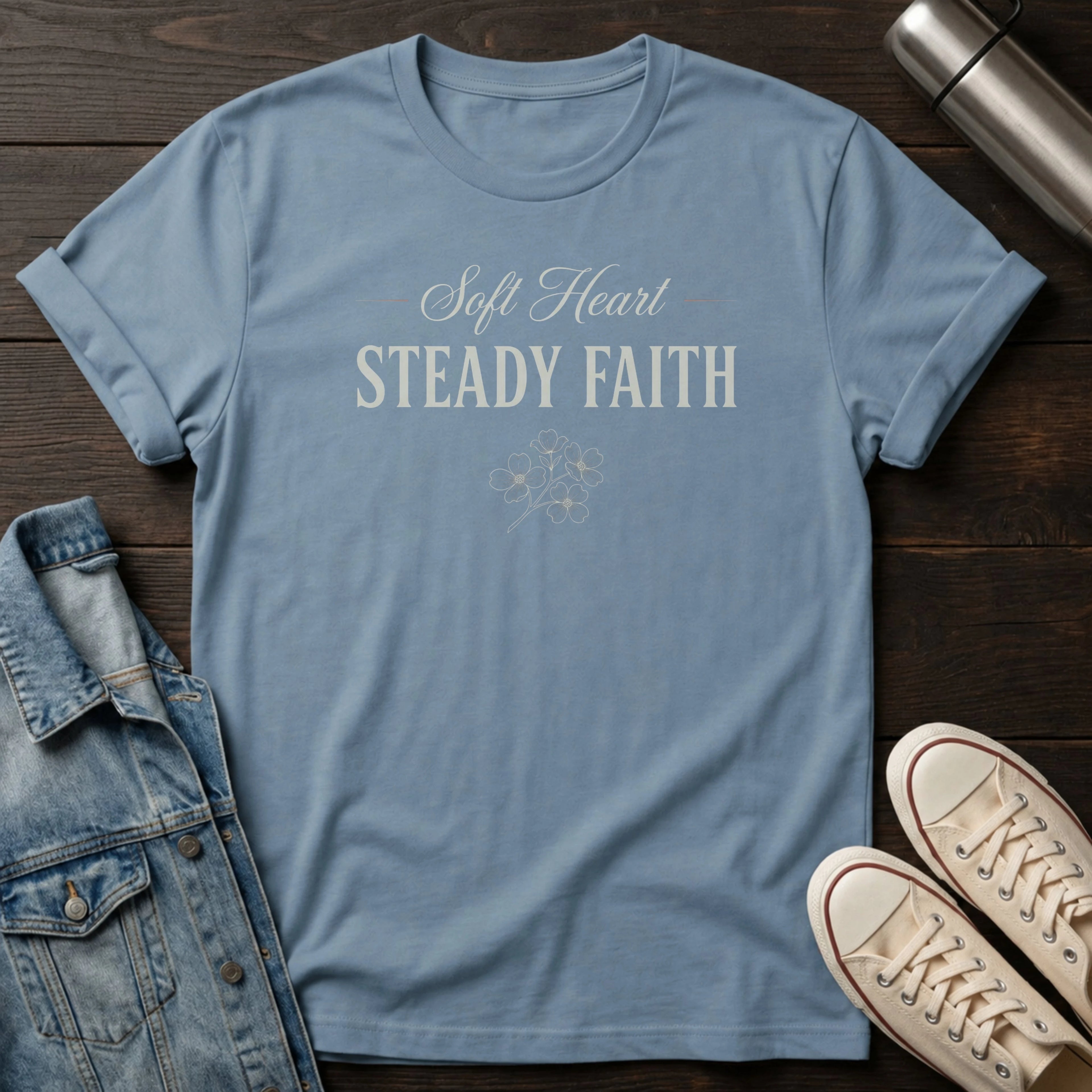 Soft Heart Steady Faith T-Shirt