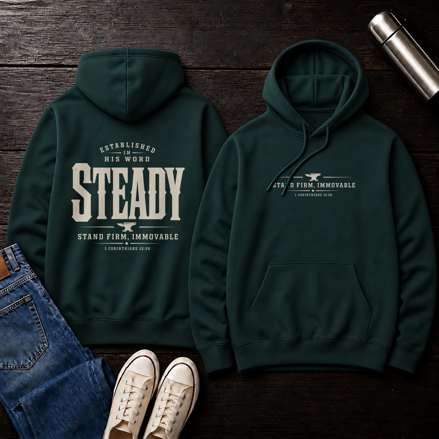 Sports Green — Steady Hoodie