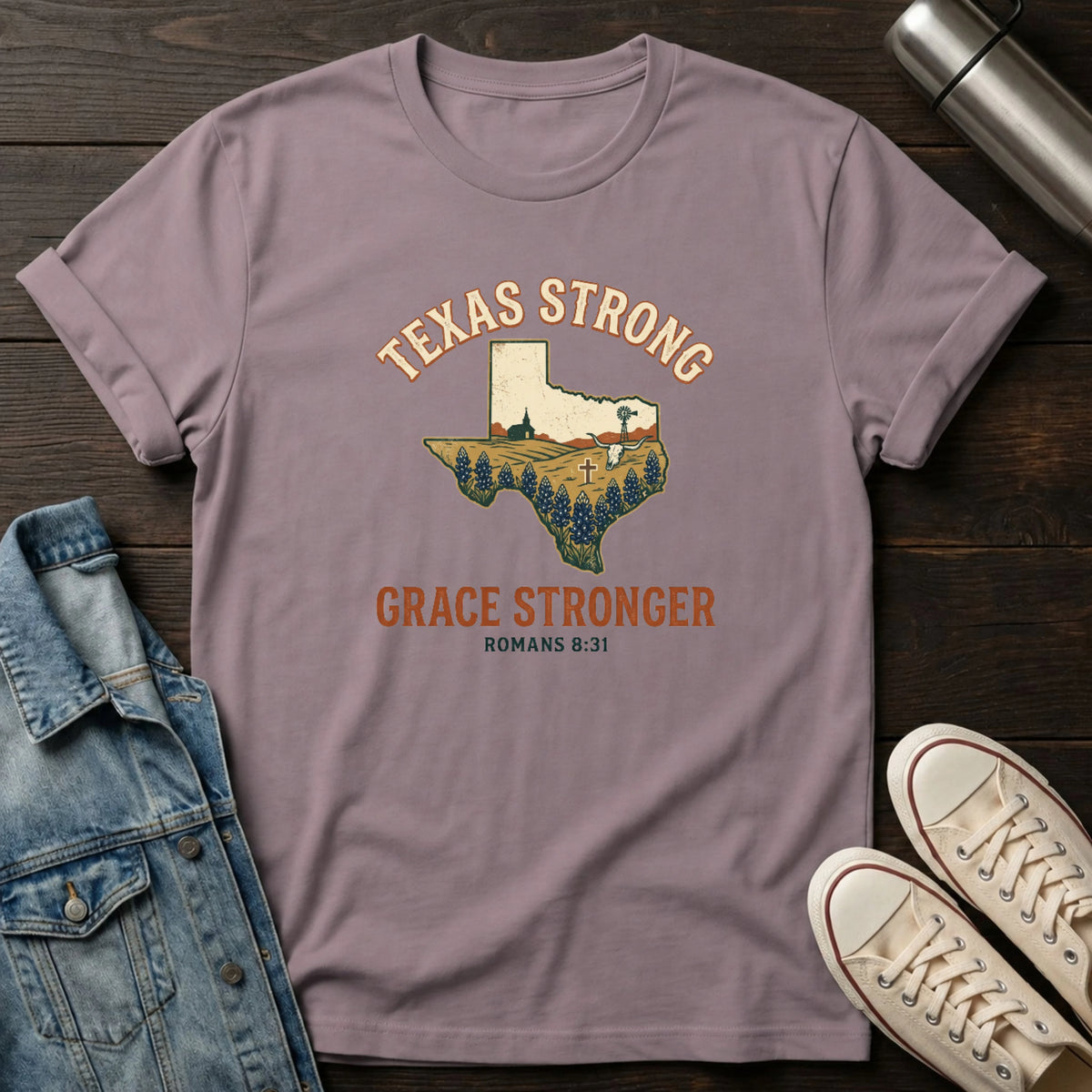 Texas Strong Grace Stronger T-Shirt