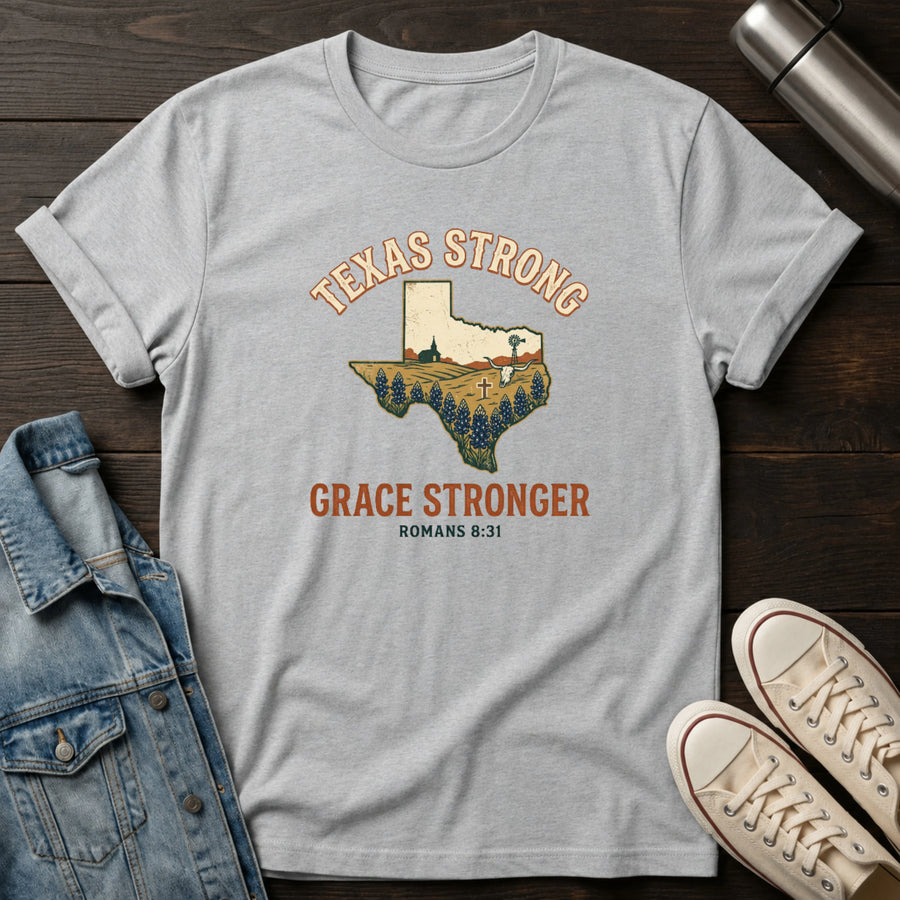 Texas Strong Grace Stronger T-Shirt